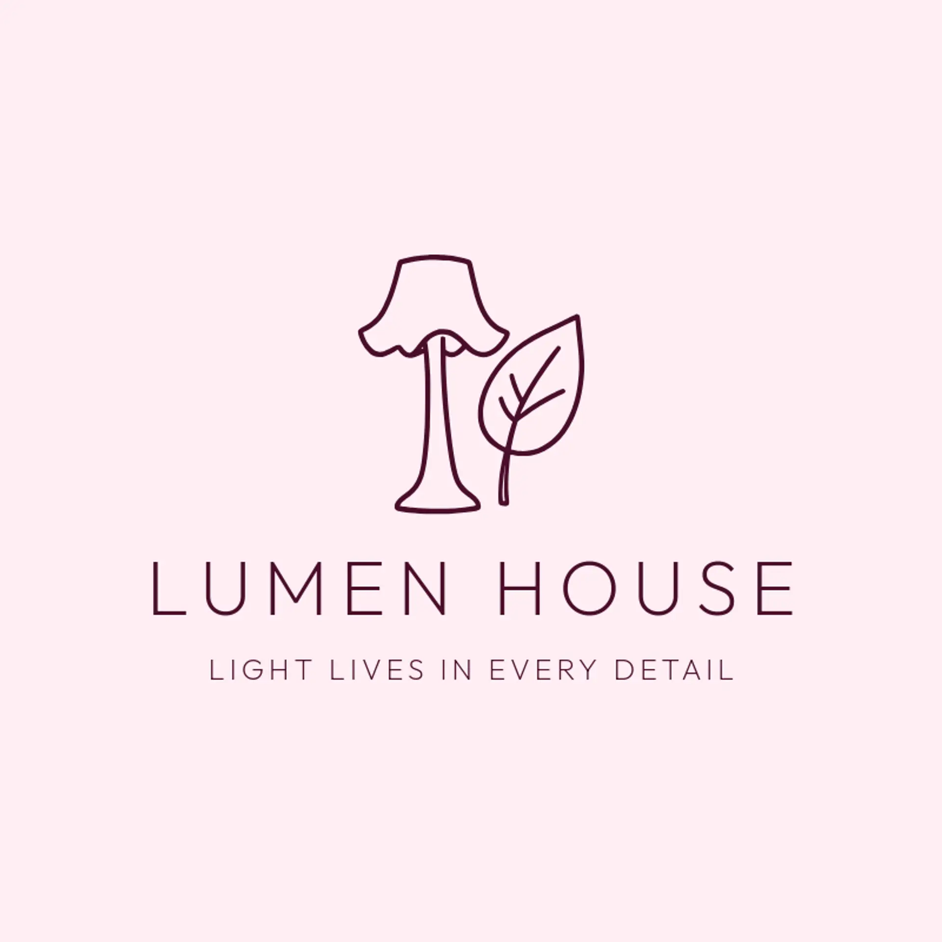 Lumen House logo for interior