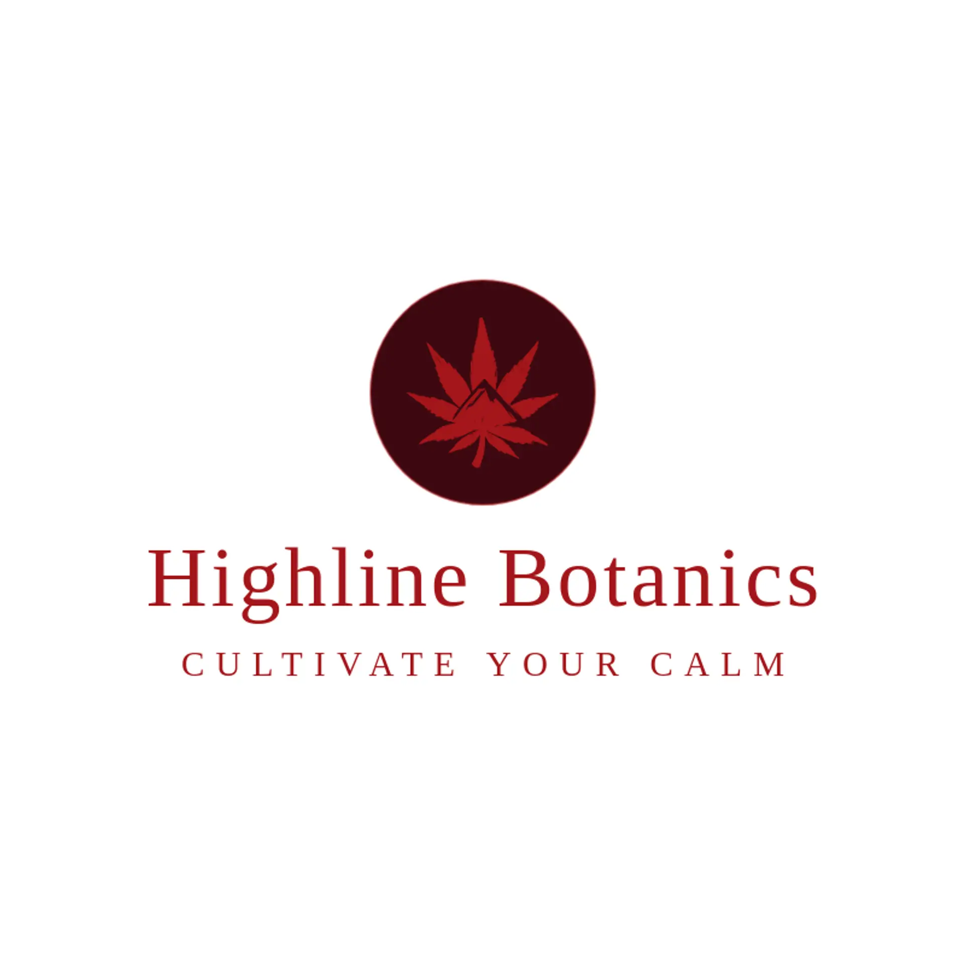 Highline Botanics logo for marijuana