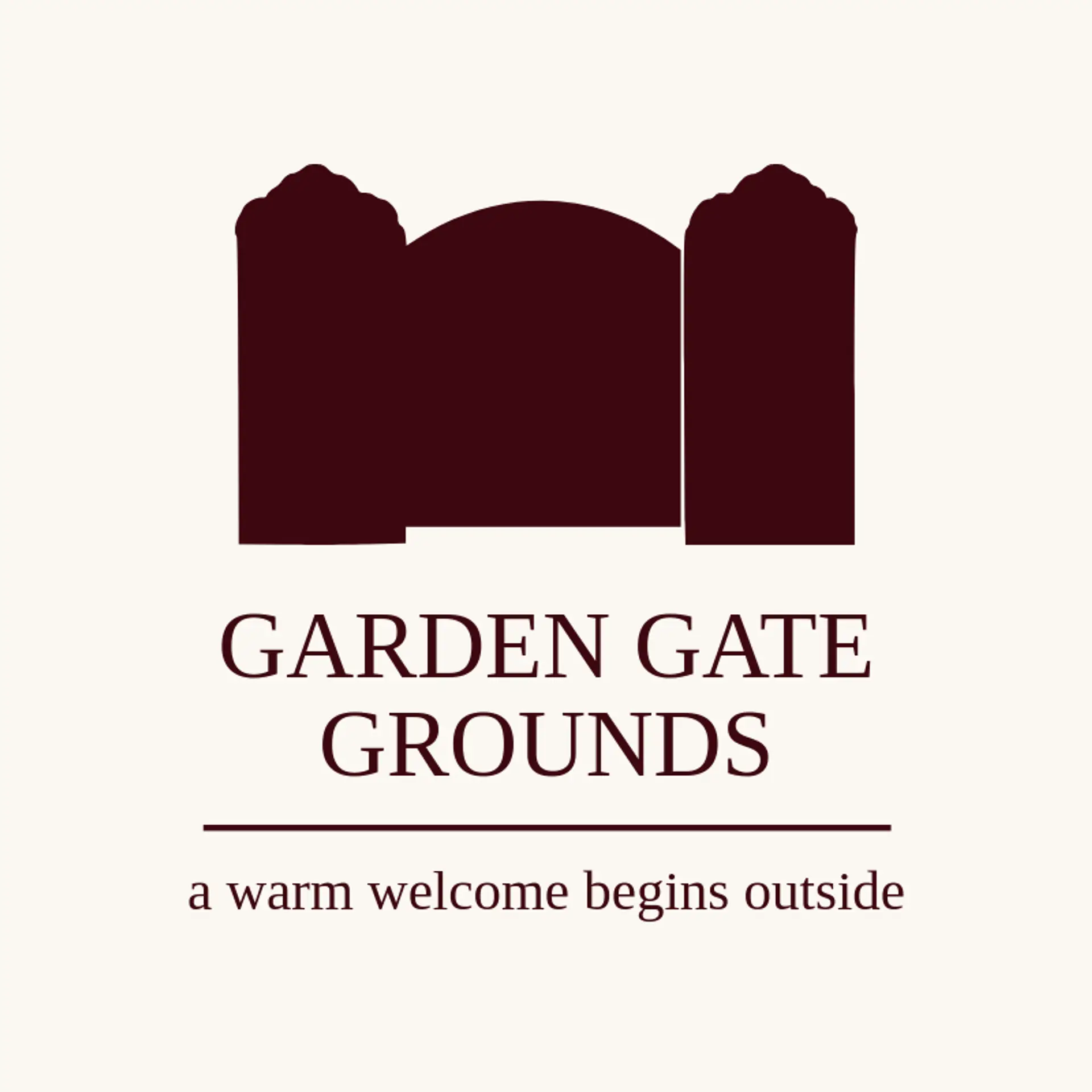Garden Gate Grounds logo for lawn service