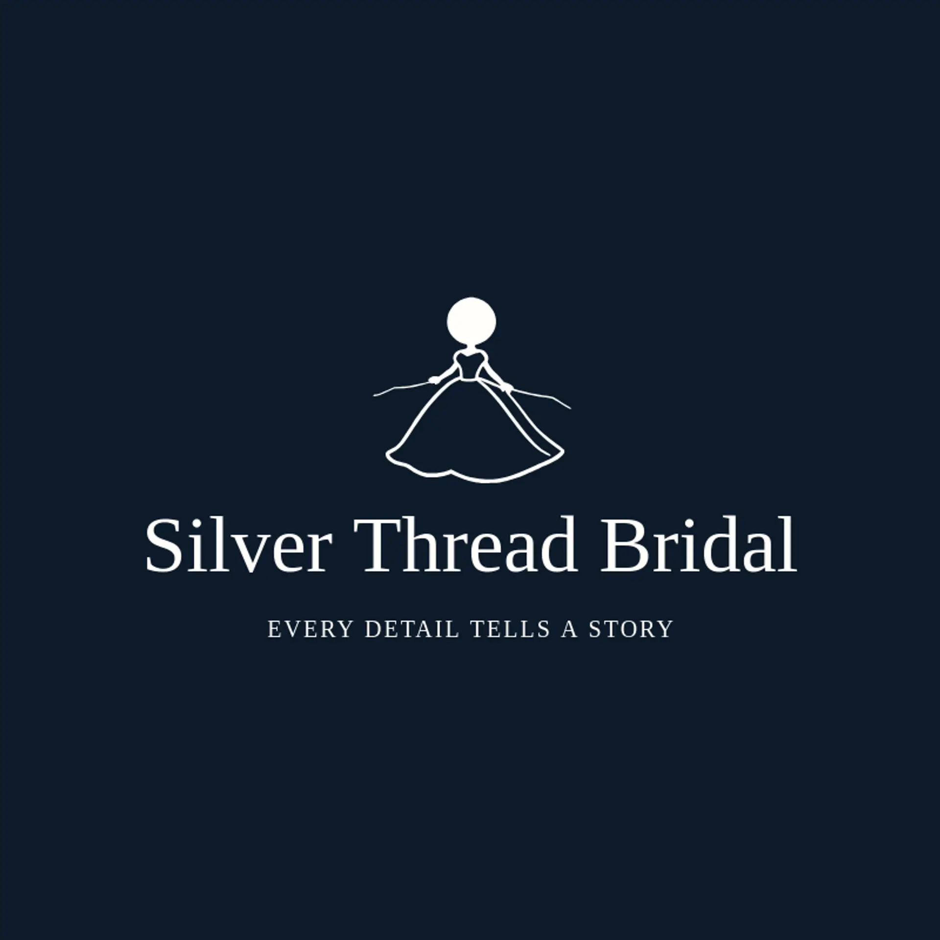 Silver Thread Bridal logo for bride