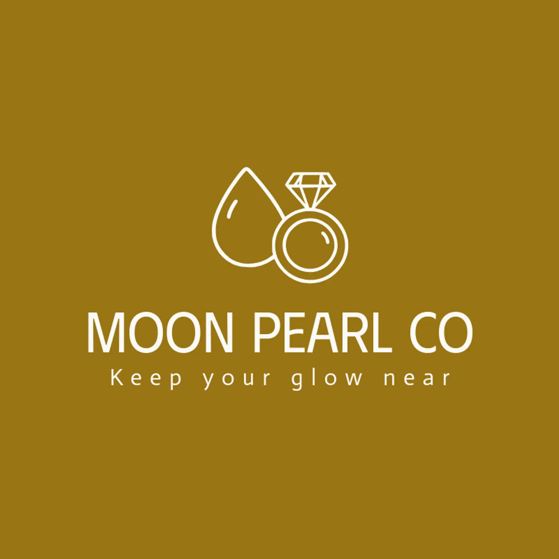 Moon Pearl Co logo for ring
