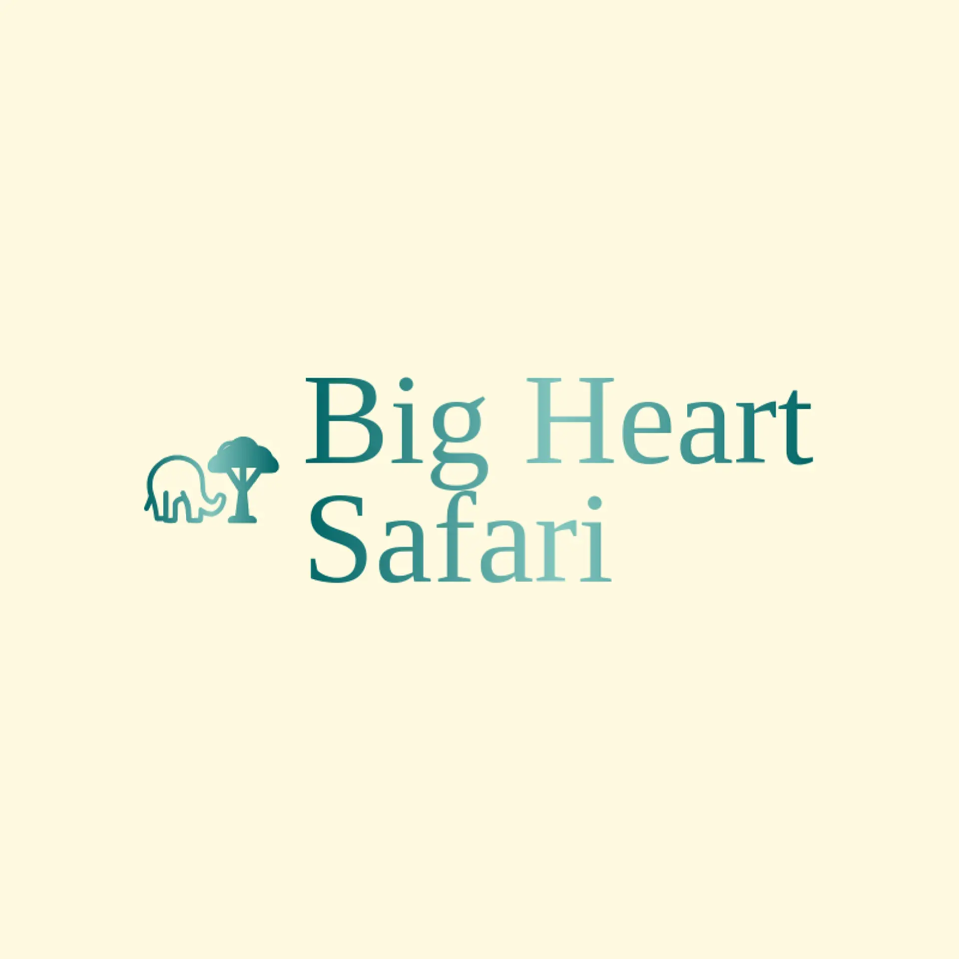 Big Heart Safari logo for elephant