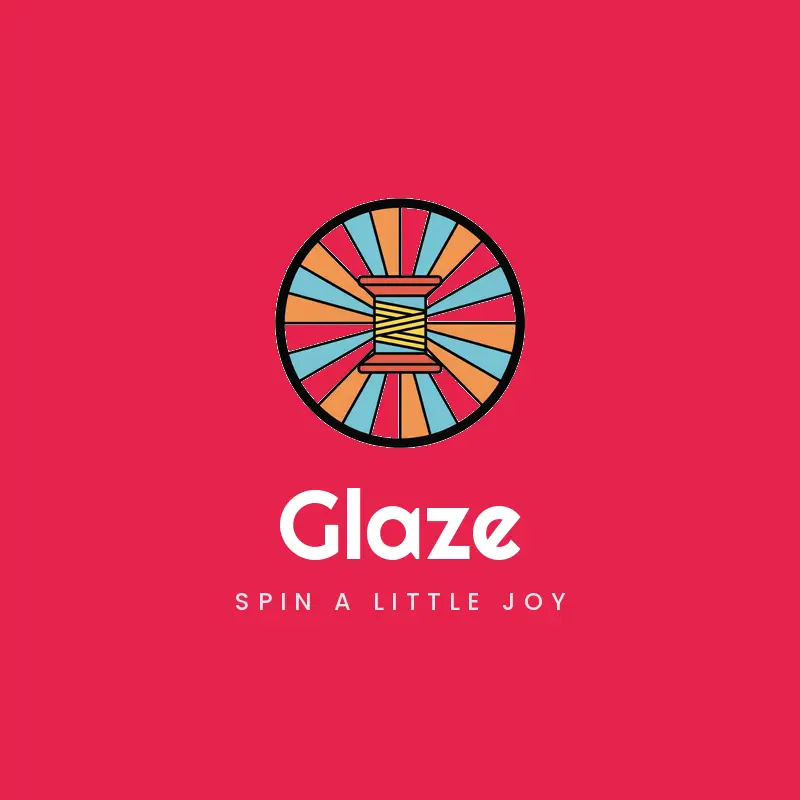 Spool and sunburst craft logo