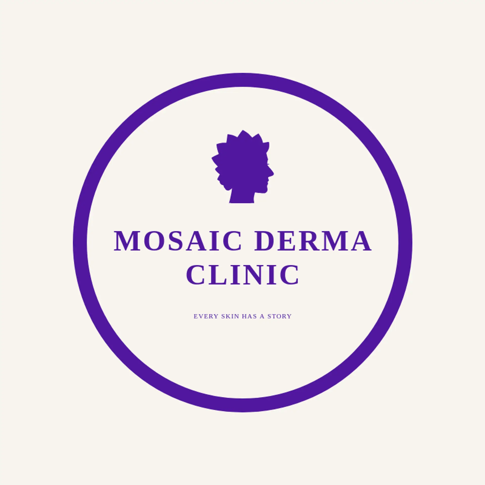 Mosaic Derma Clinic logo for dermatology