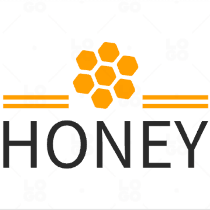 Vector Illustration Of A 'natural Honey' Lettering. Logo Design Template  Royalty Free SVG, Cliparts, Vectors, and Stock Illustration. Image 94735746.
