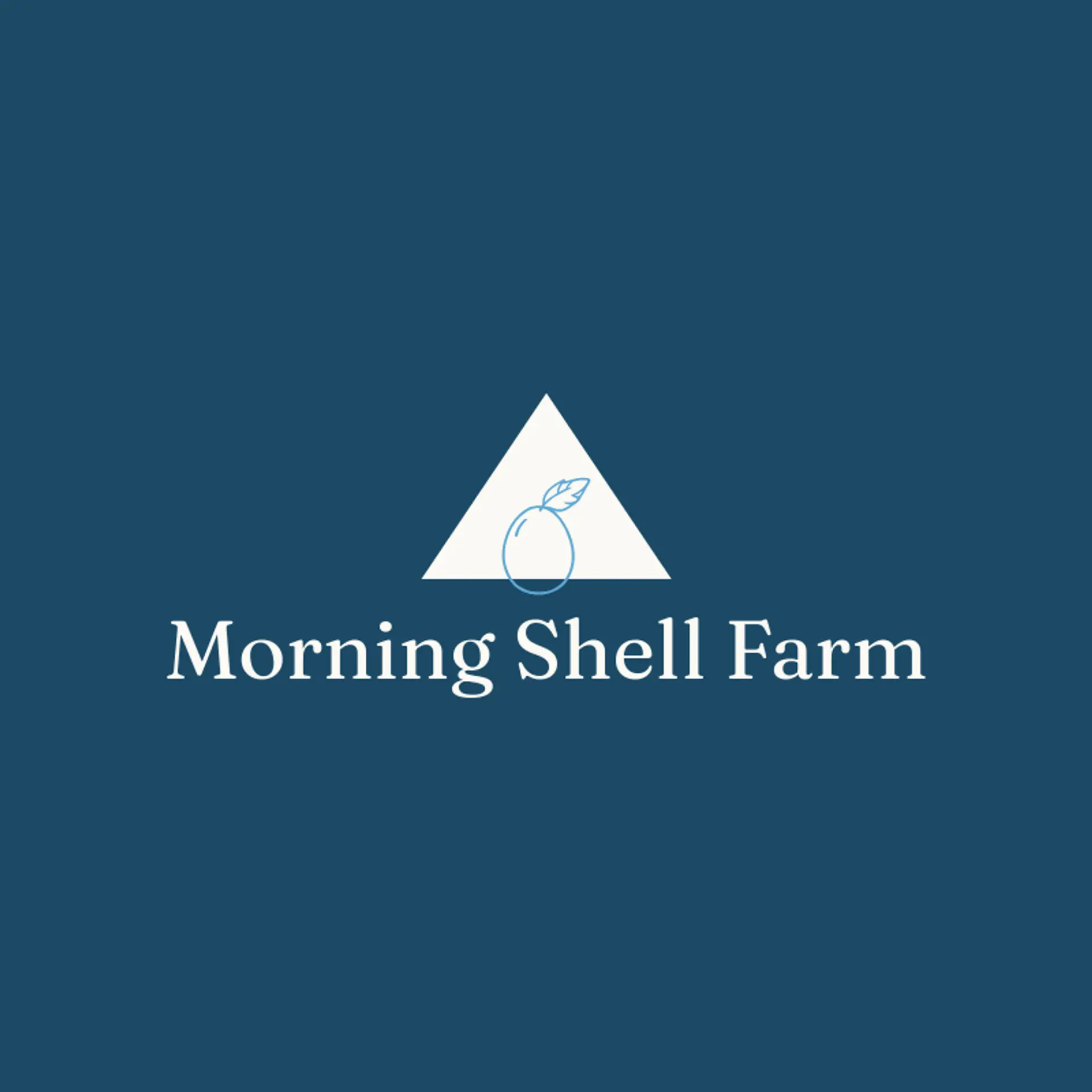 Morning Shell Farm logo for poultry farm