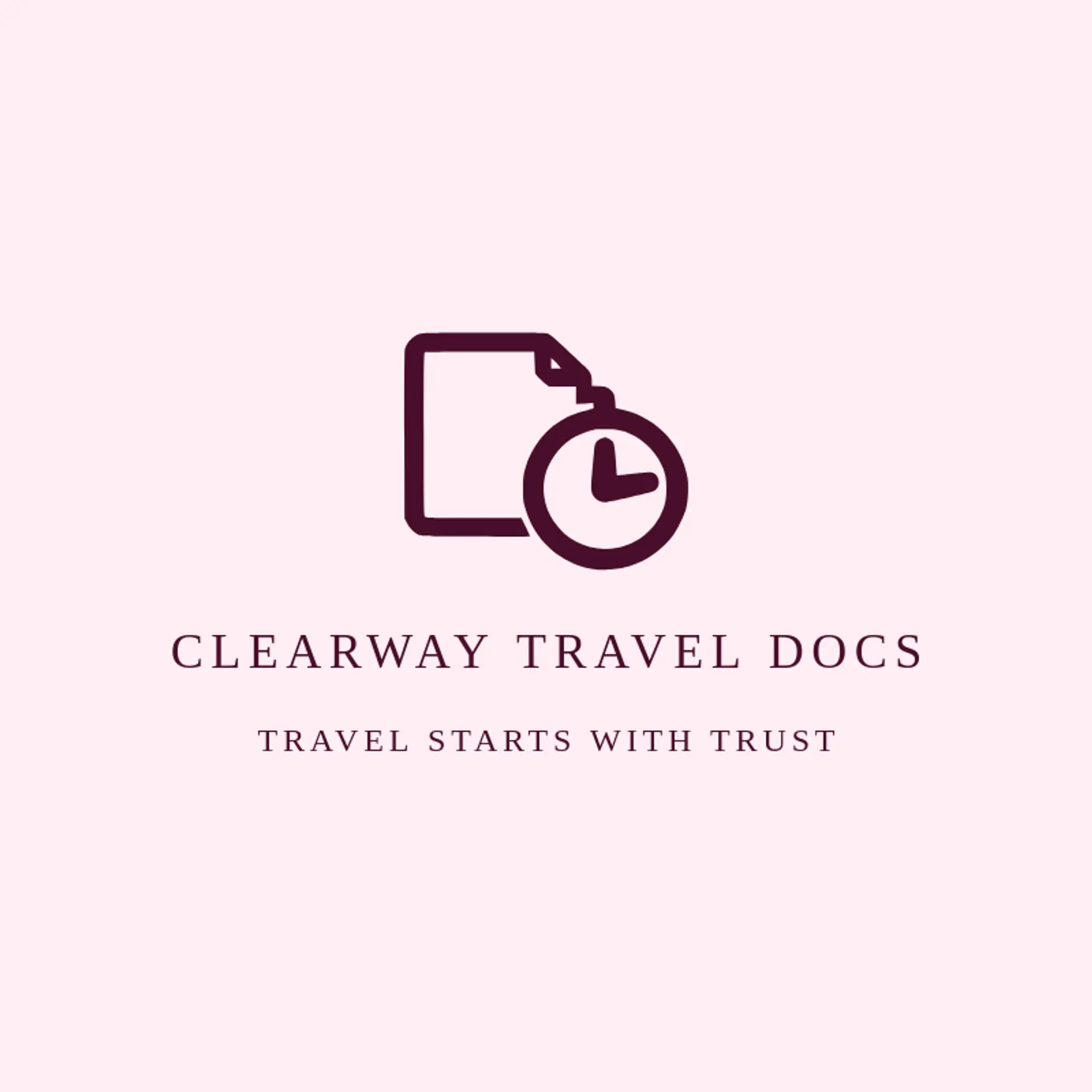 Clearway Travel Docs logo for visa