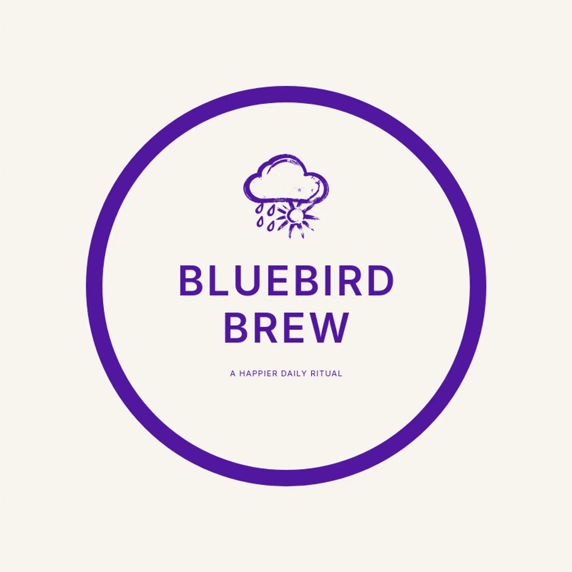 Bluebird Brew logo for tea