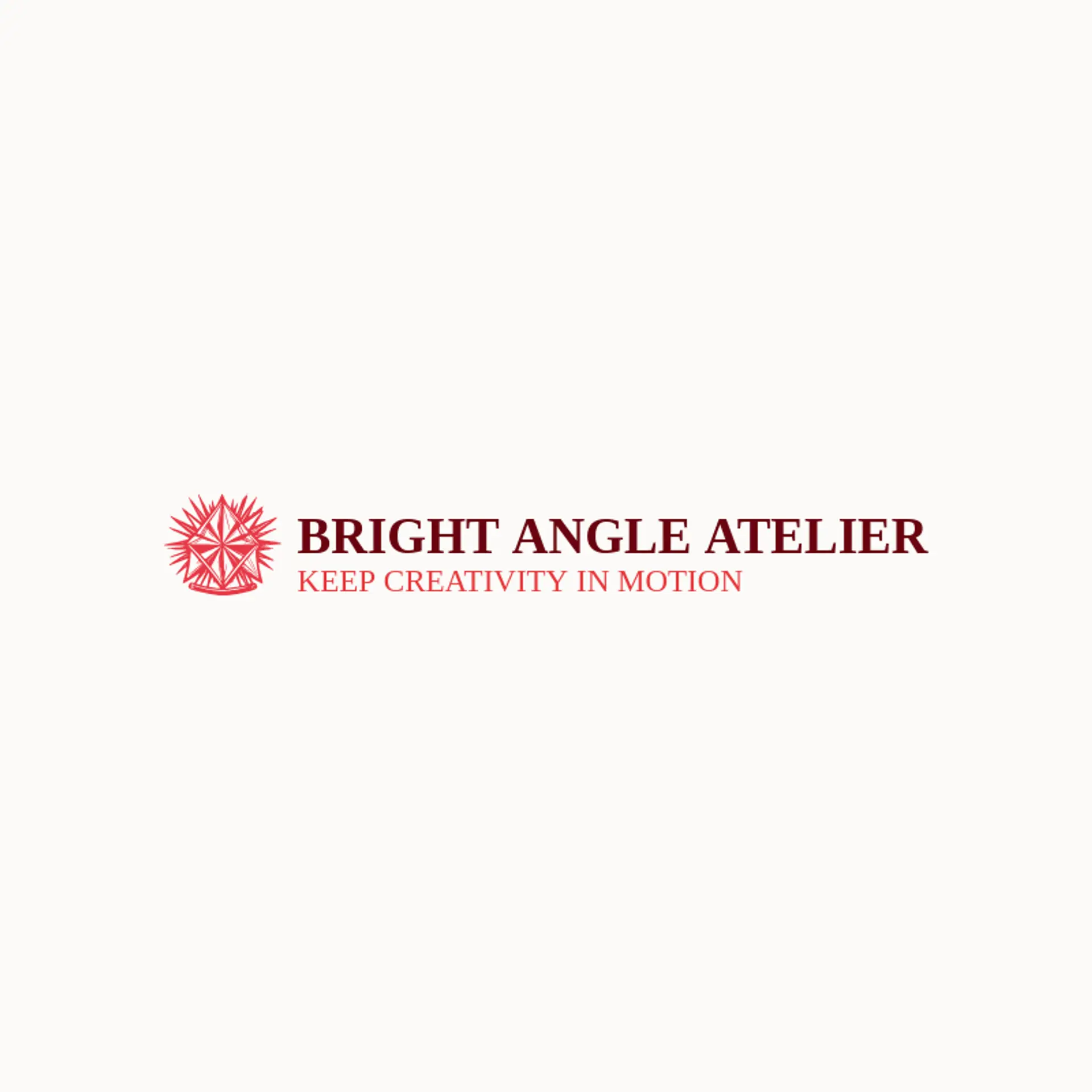 Bright Angle Atelier logo for kaleidoscope