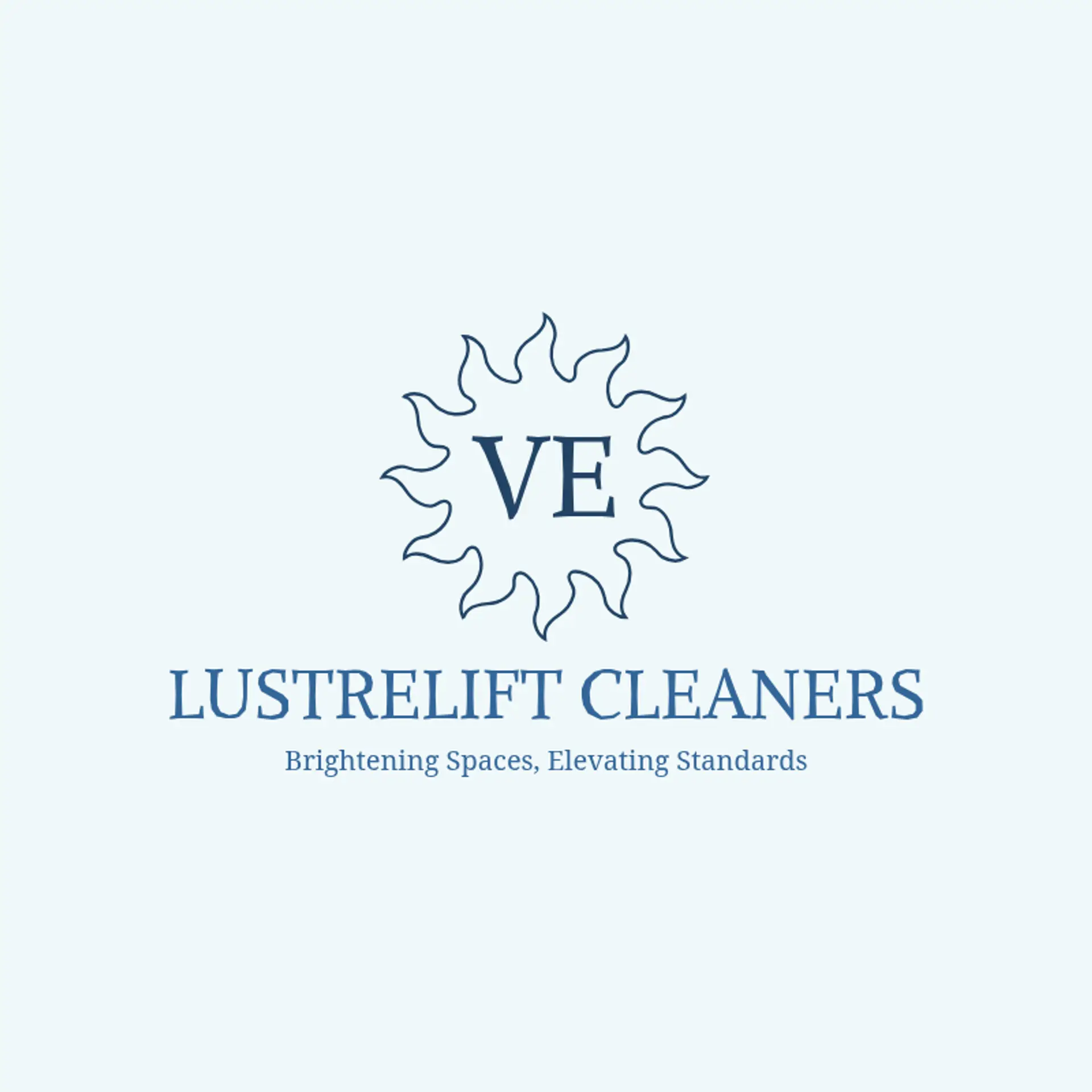 LustreLift Cleaners logo for cleaning company
