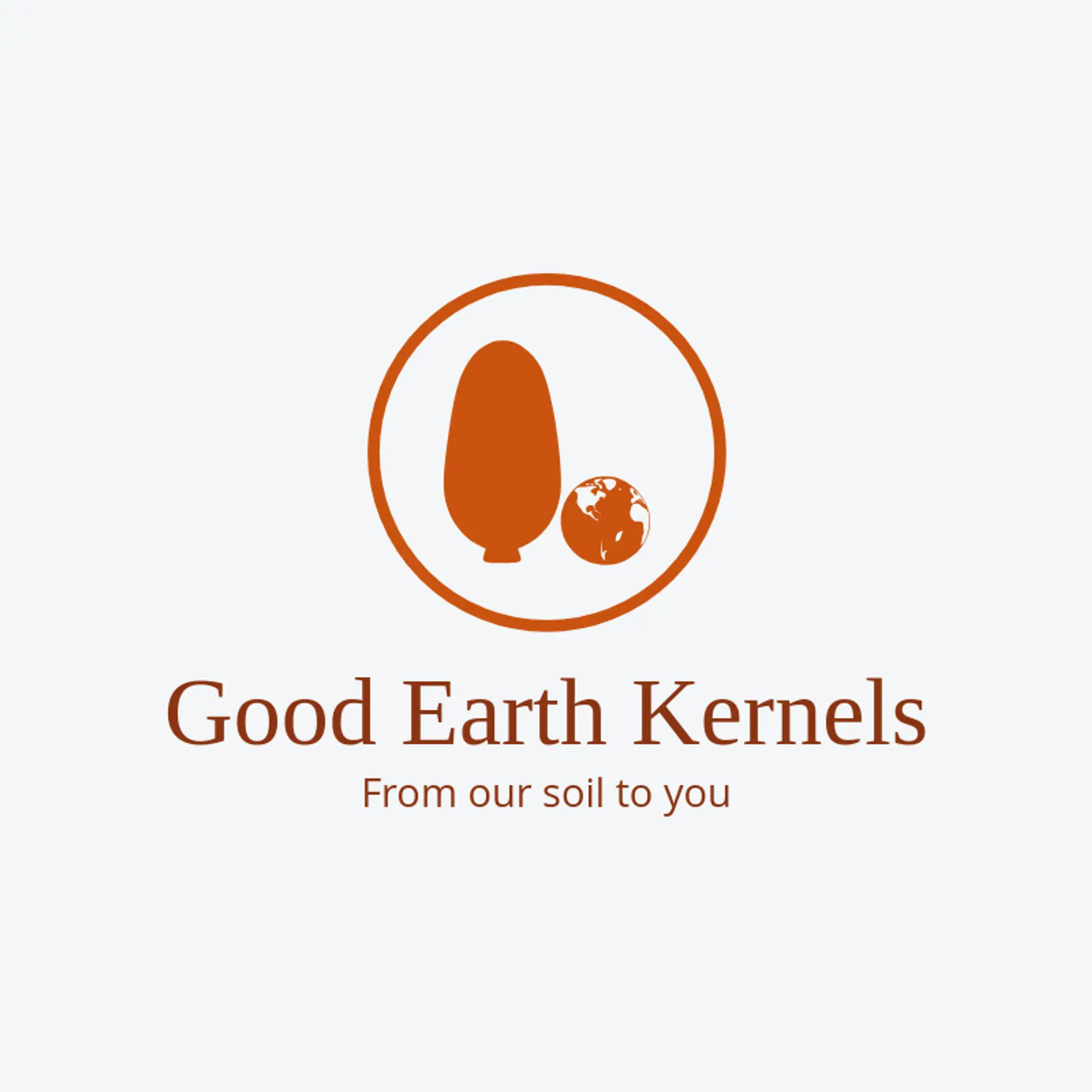 Good Earth Kernels logo for corn