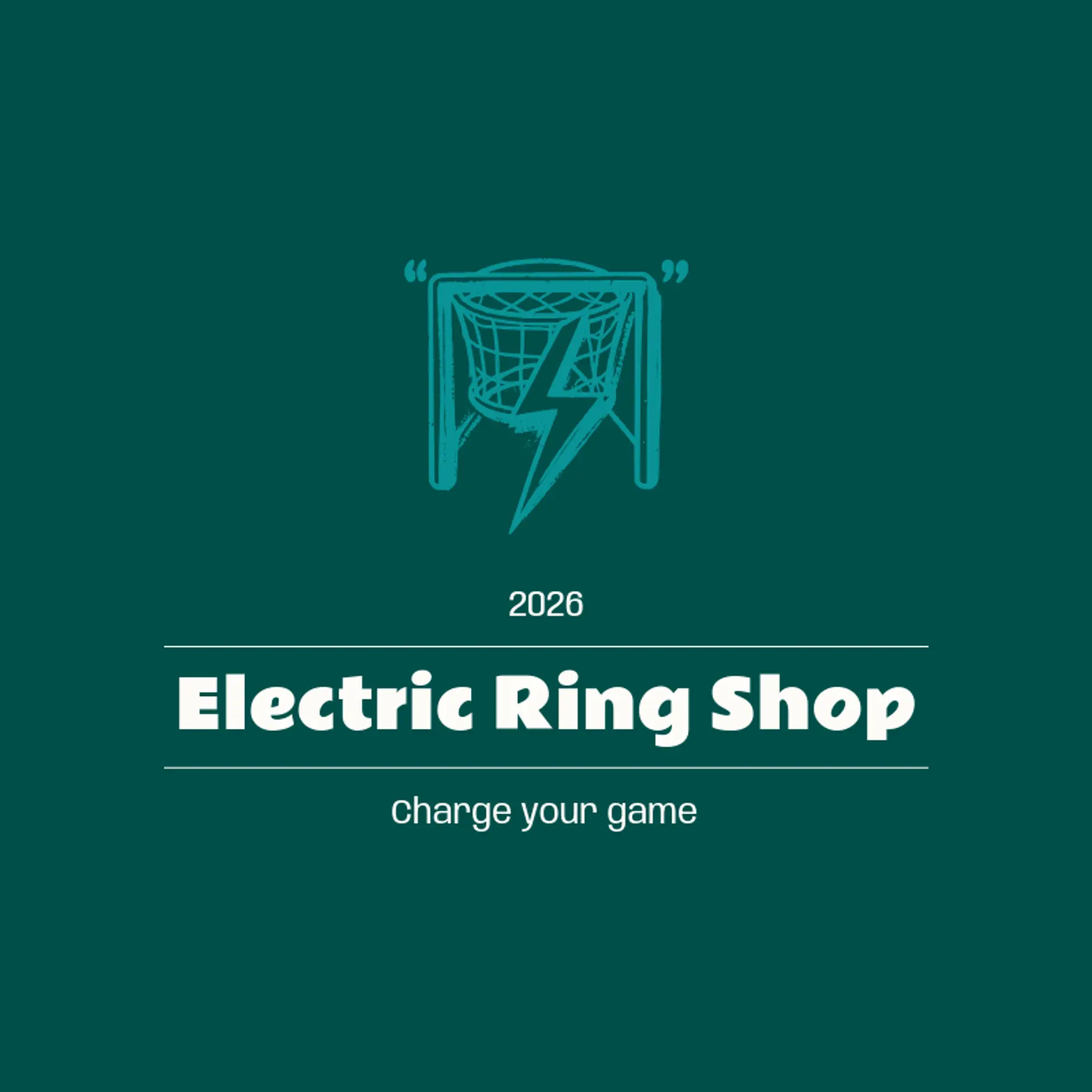Electric Ring Shop logo for netball
