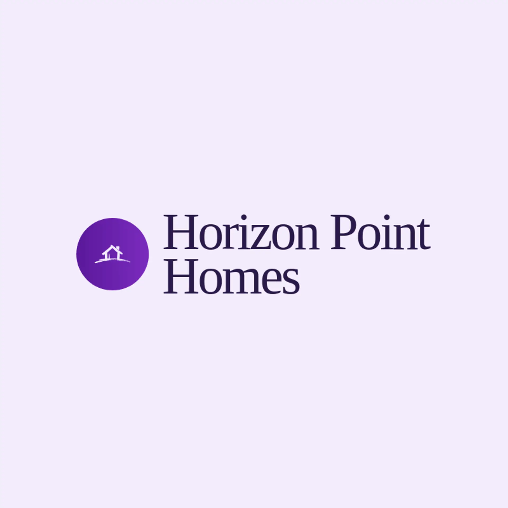 Horizon Point Homes logo for realty