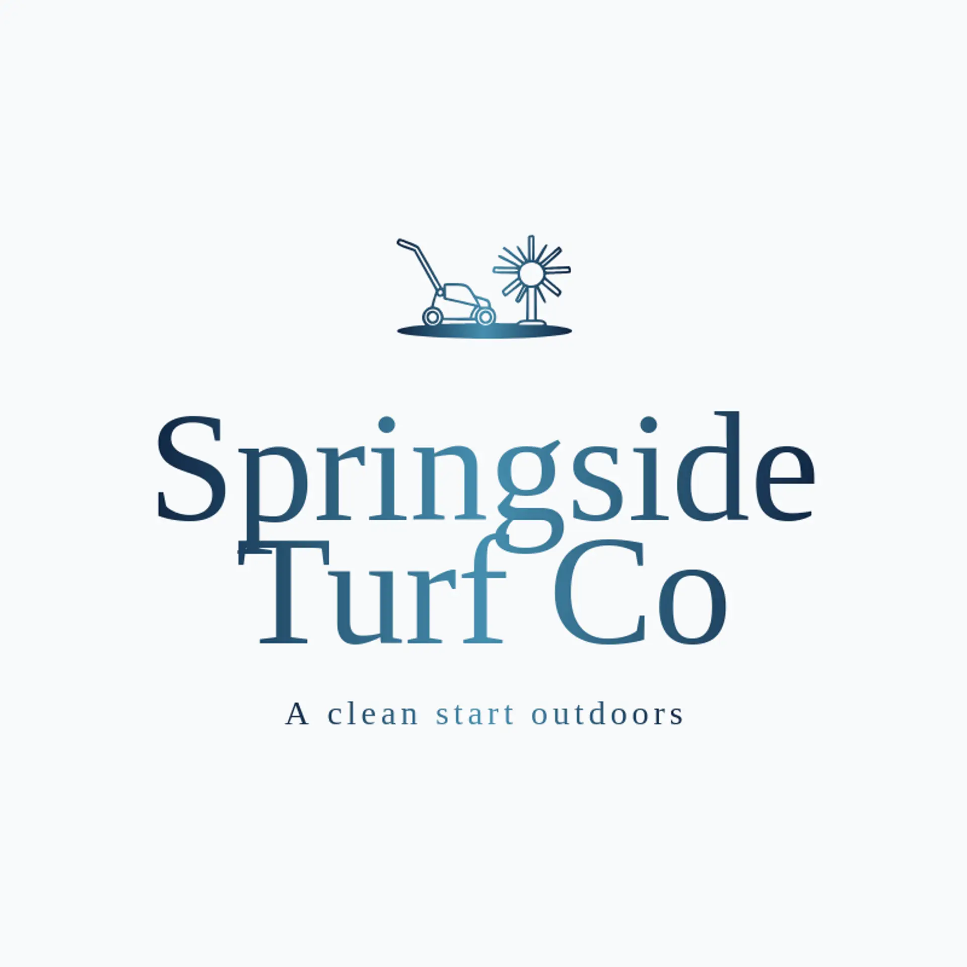 Springside Turf Co logo for lawncare