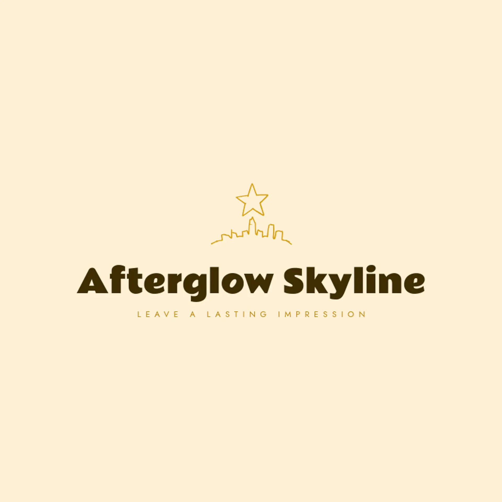 Afterglow Skyline logo for skyline