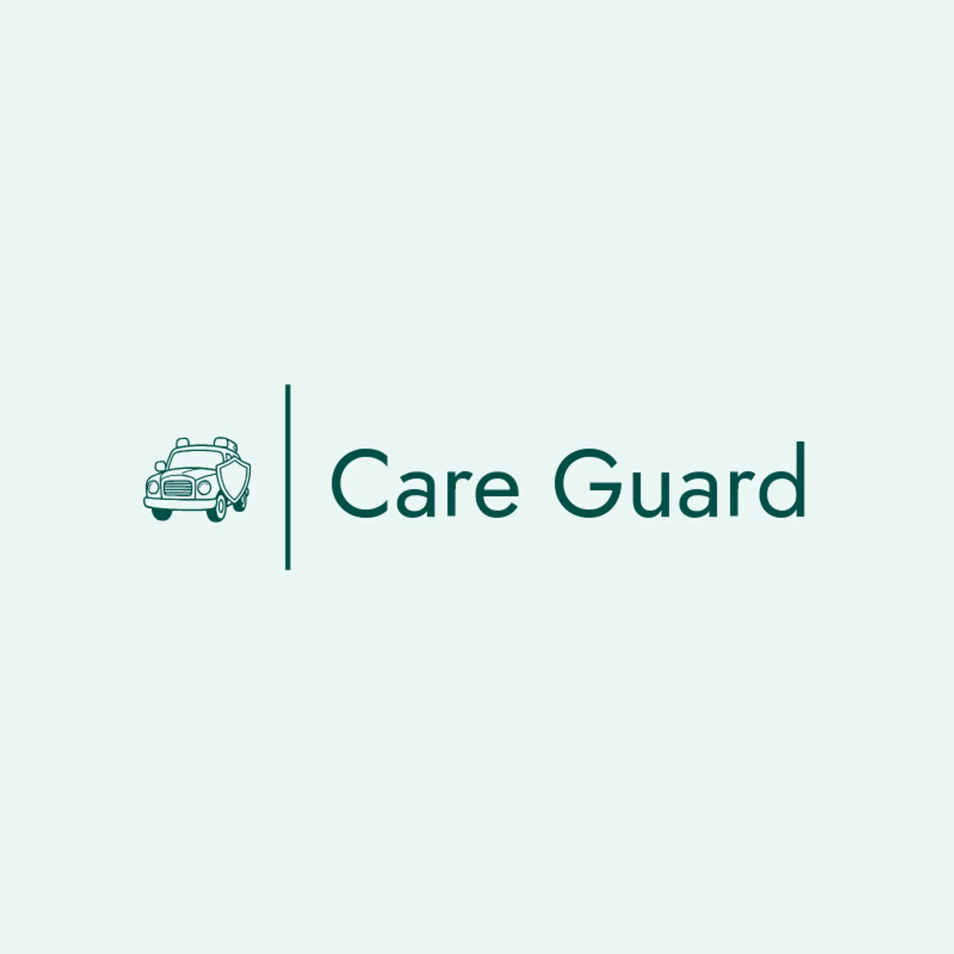 Care Guard logo for ambulance
