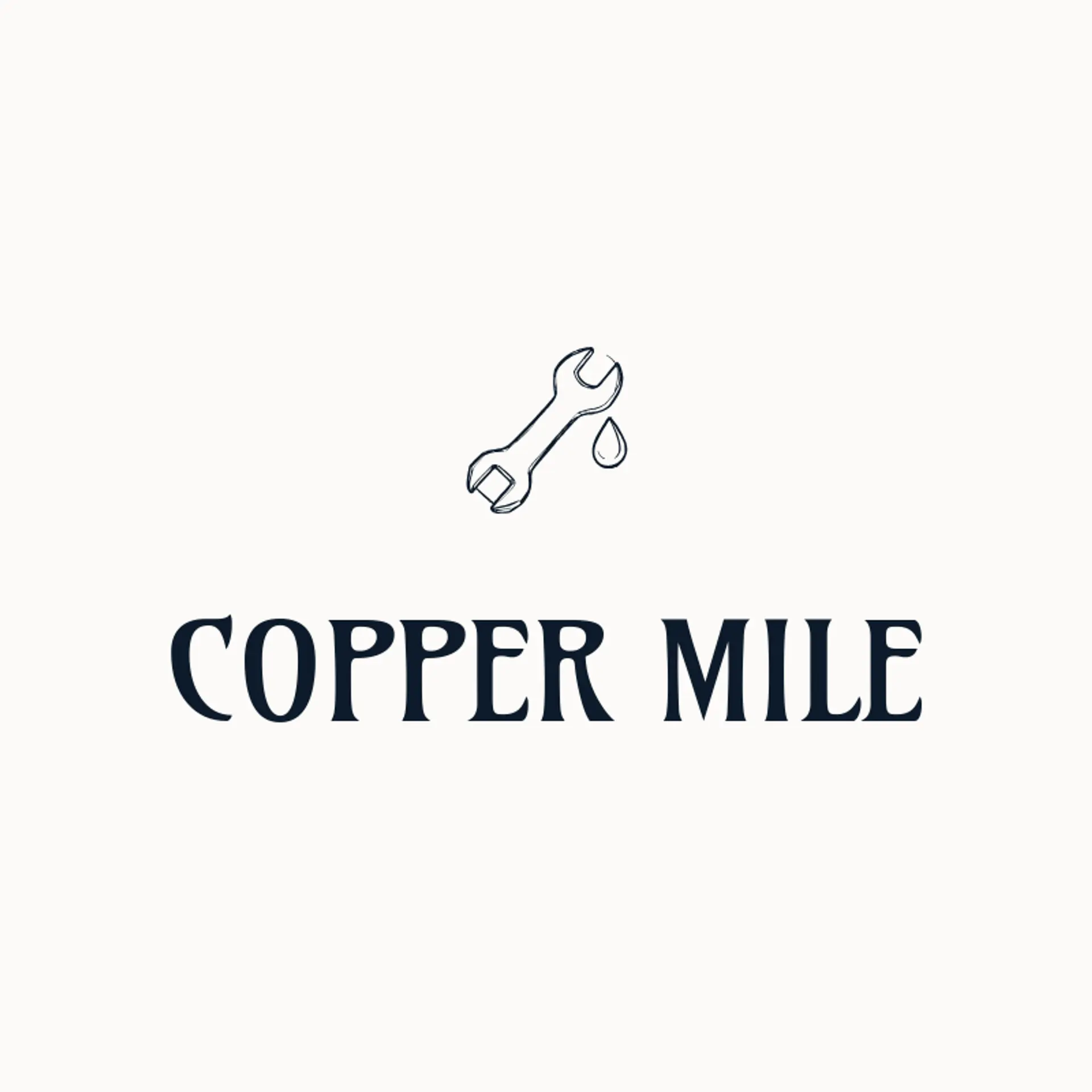 Copper Mile logo for gas station
