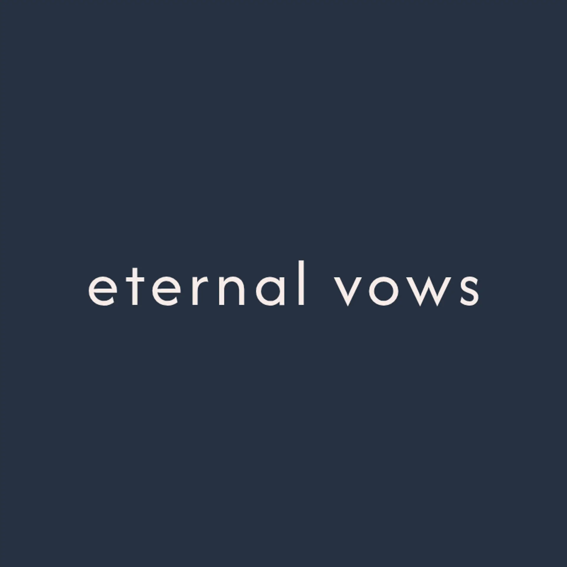 Enchanted Vows logo for wedding company