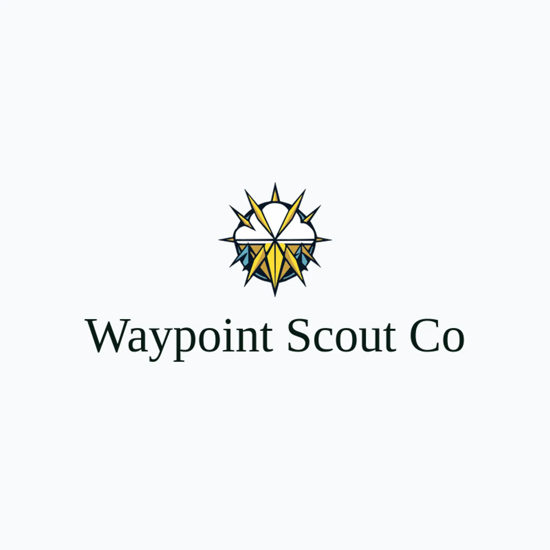 Waypoint Scout Co logo for scout
