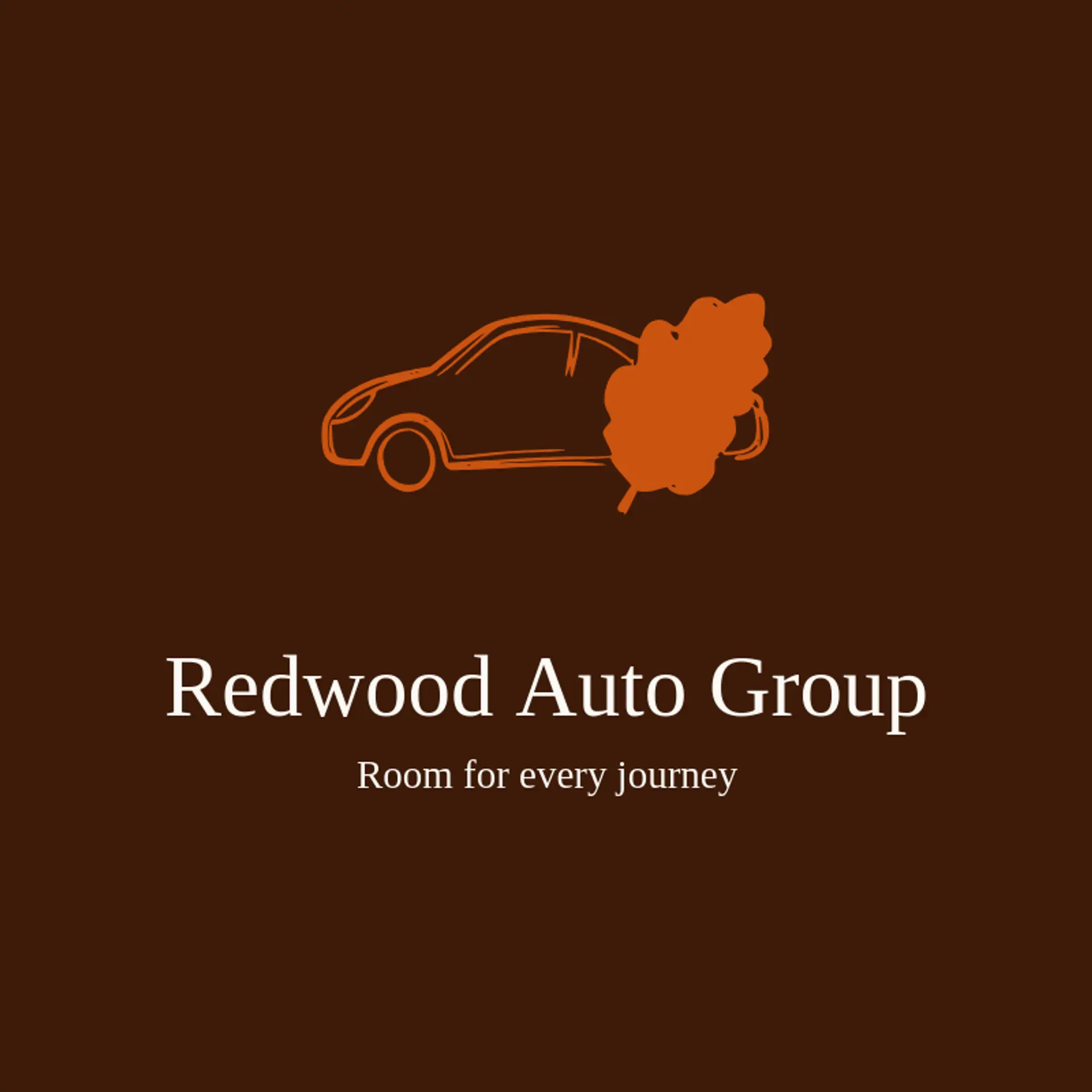 Redwood Auto Group logo for car dealer