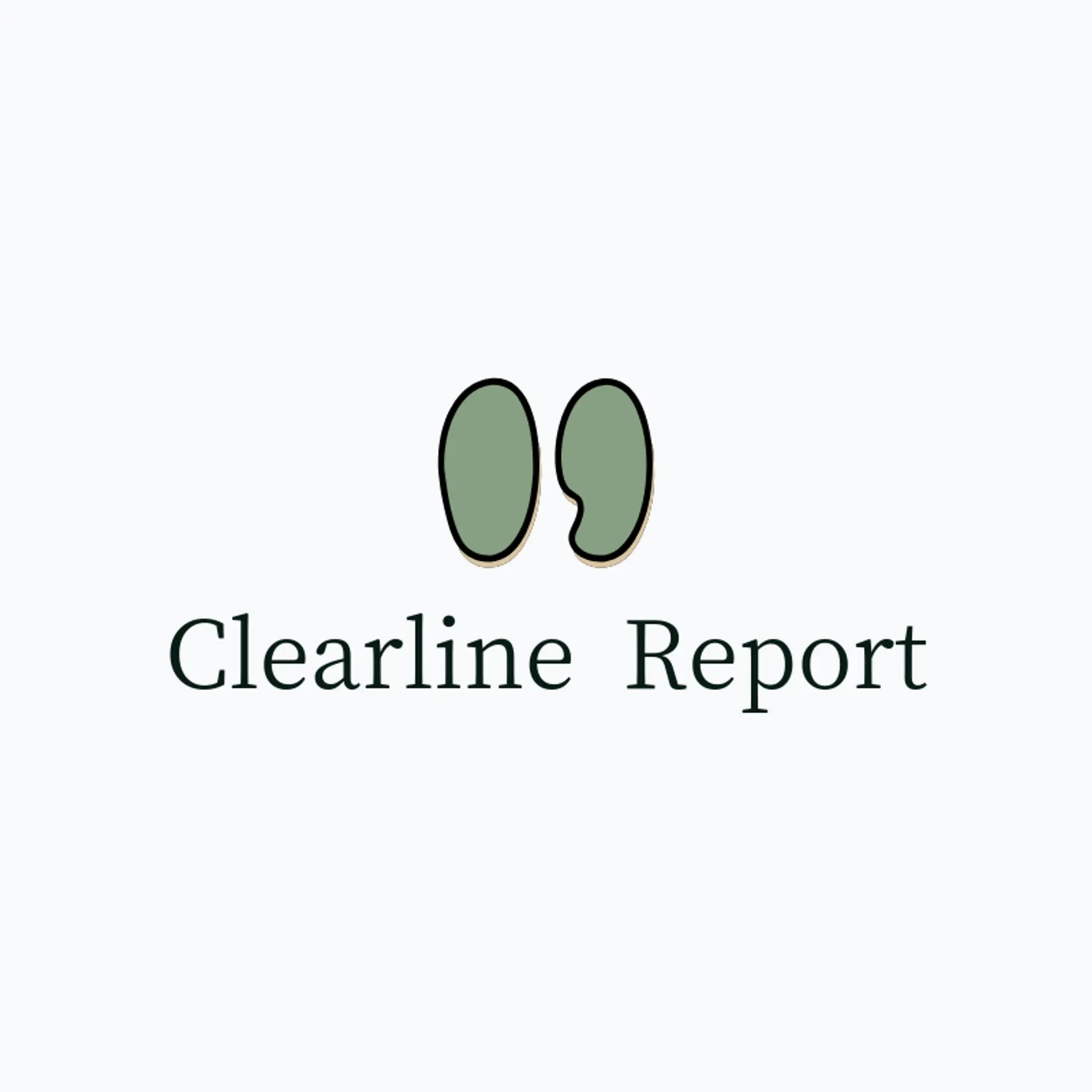 Clearline Report logo for news