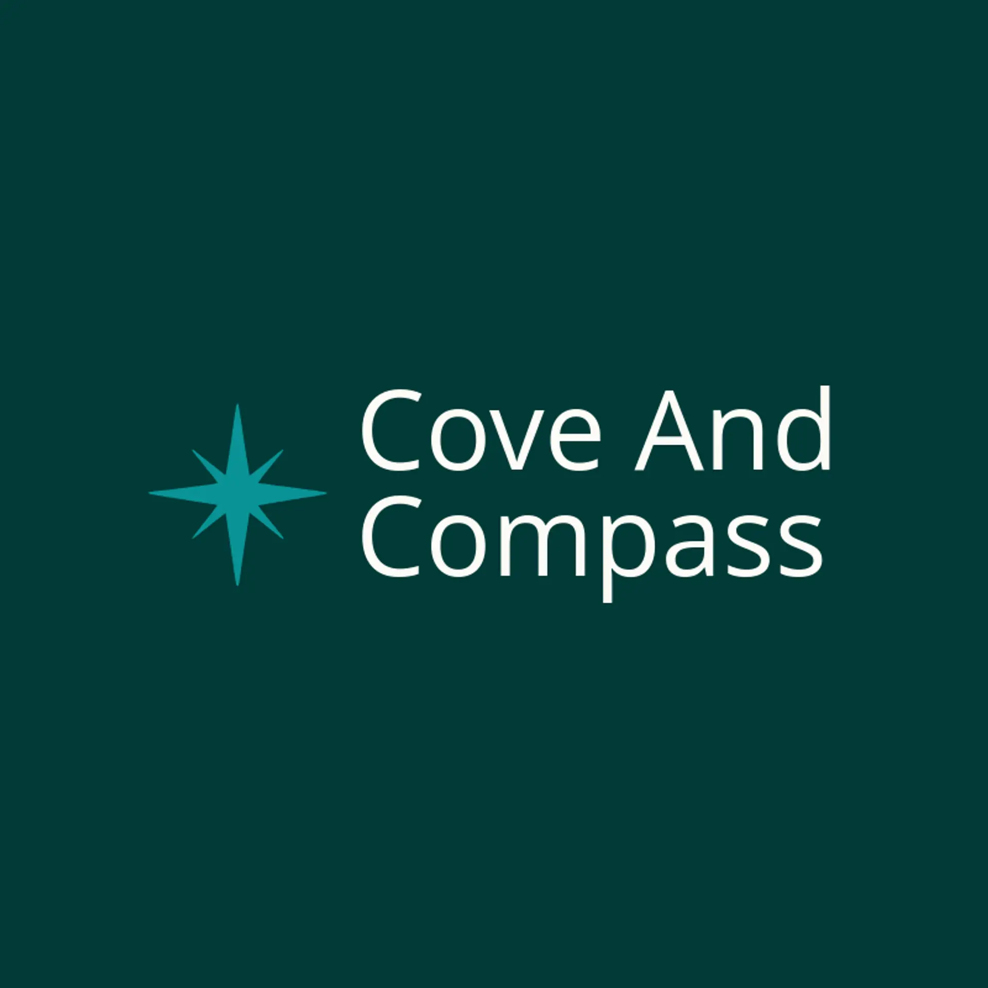 Cove and Compass logo for nautical