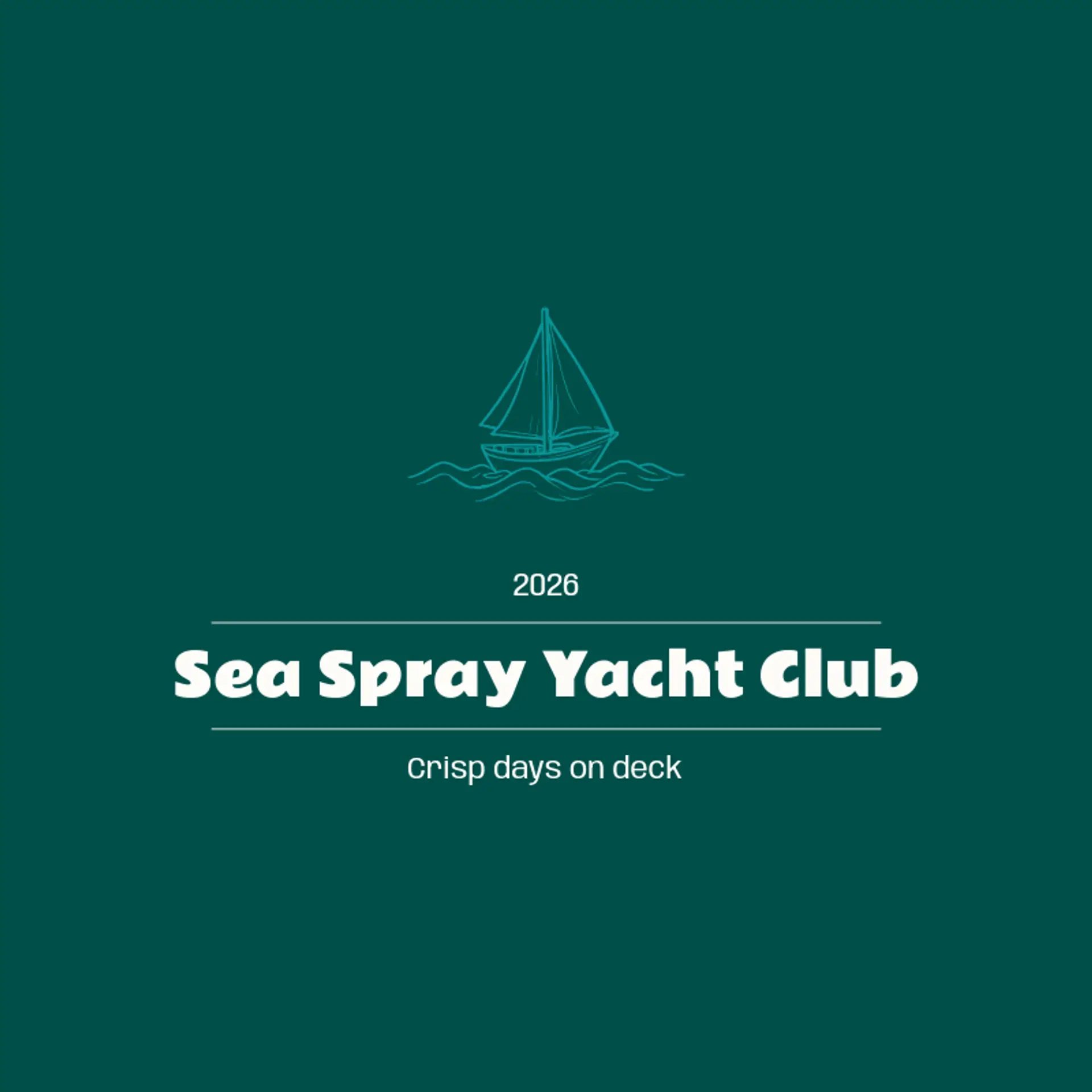 Sea Spray Yacht Club logo for cruise