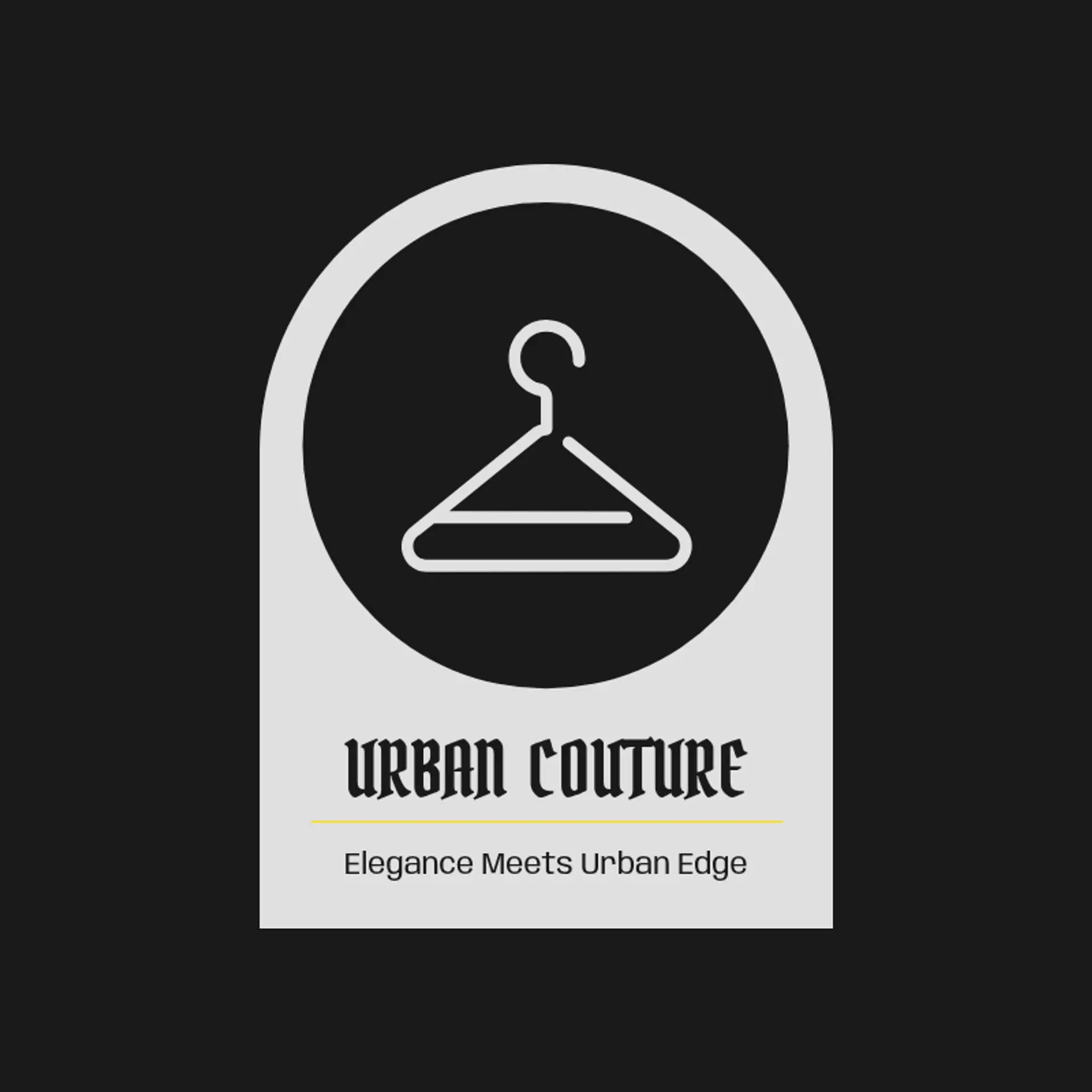 Urban Couture logo for fashion wear