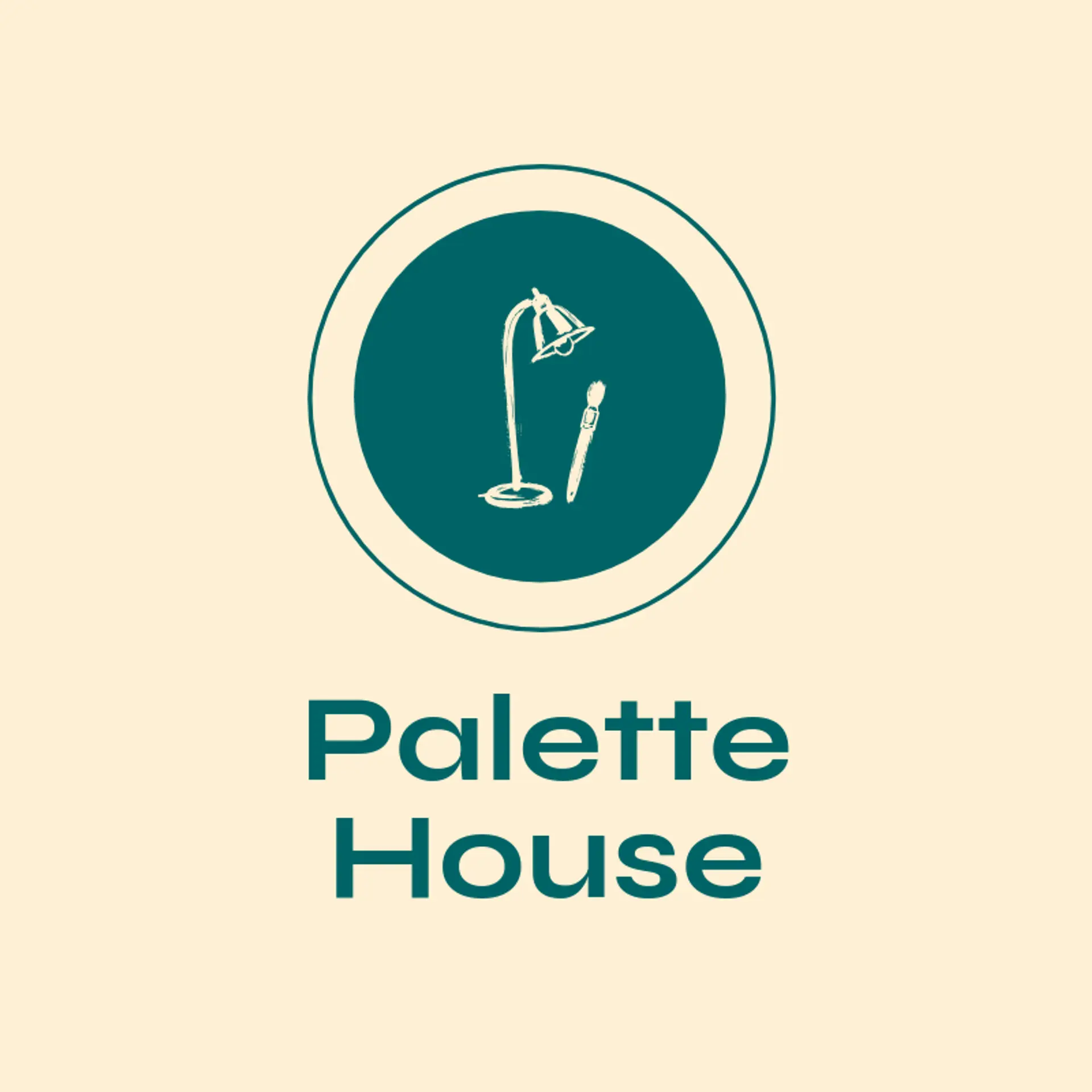Palette House logo for interior