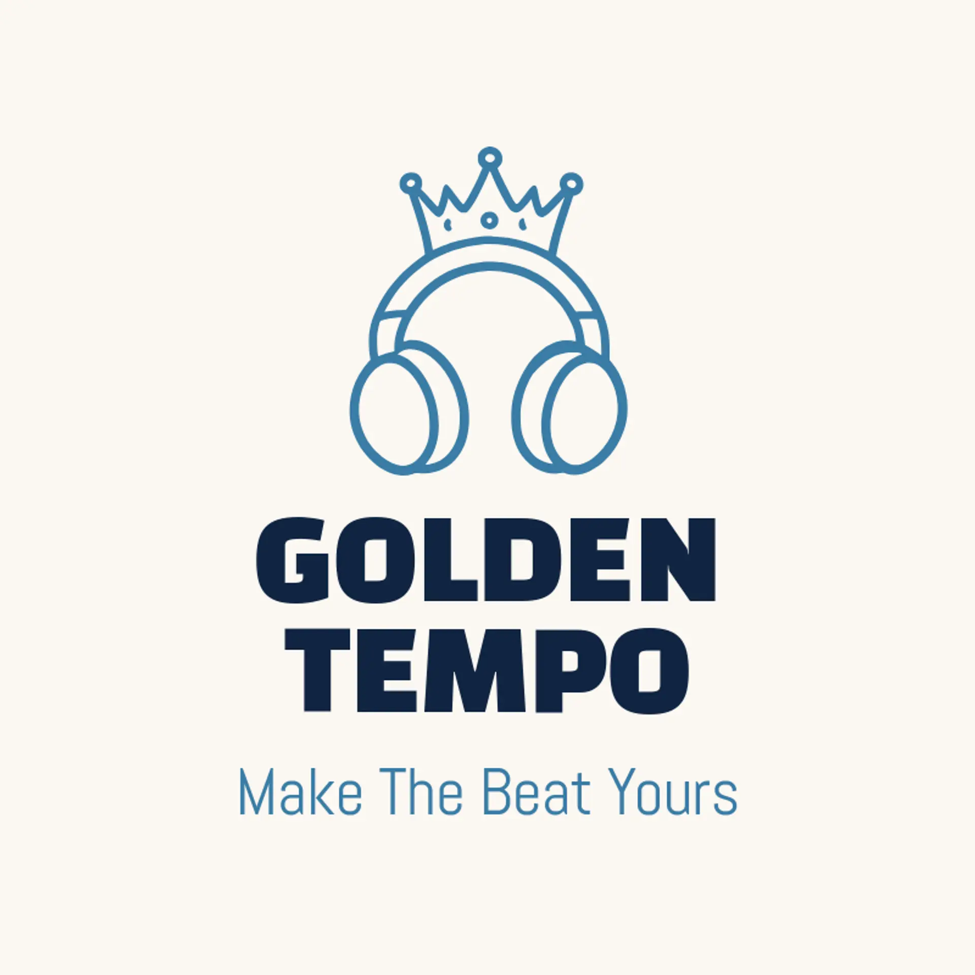 Golden Tempo logo for headphones