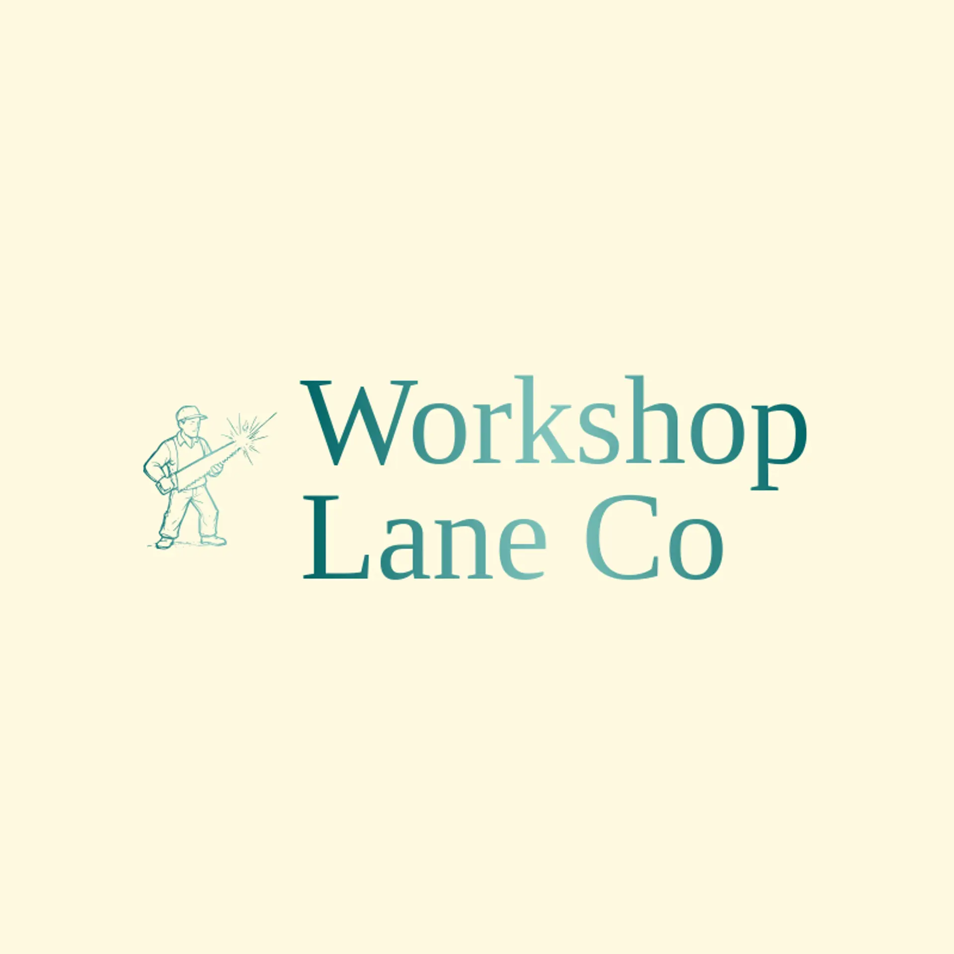 Workshop Lane Co logo for carpenter