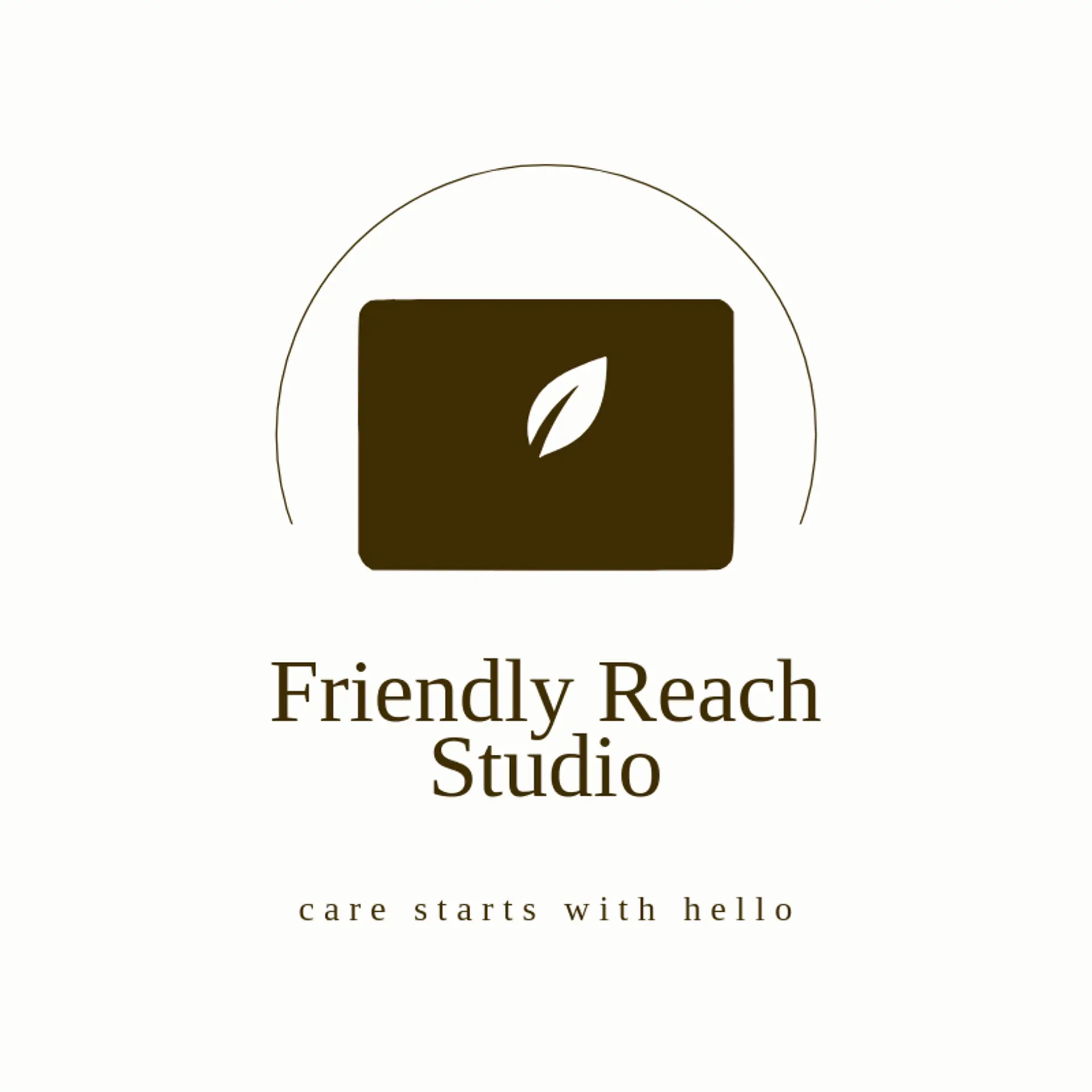 Friendly Reach Studio logo for contact