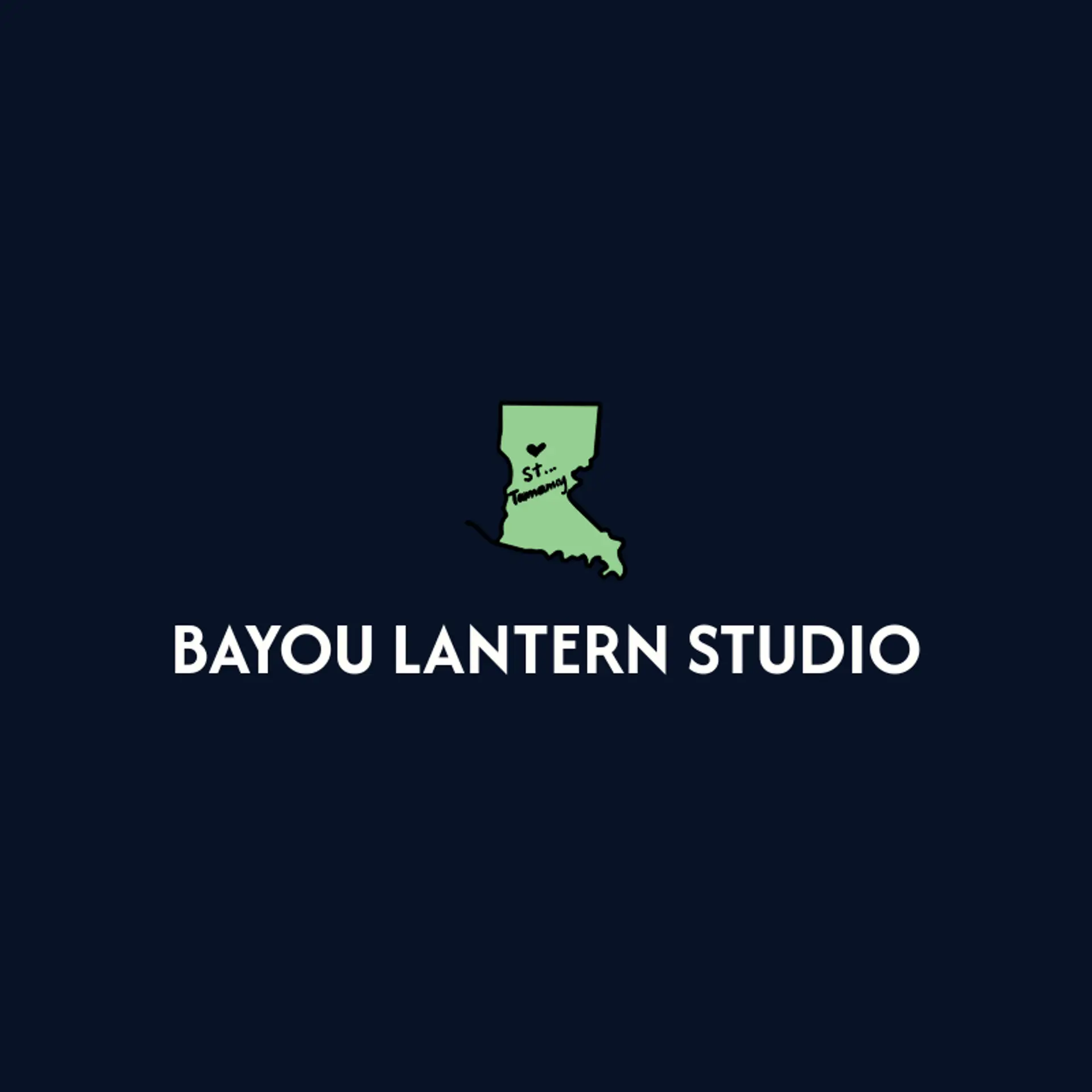 Bayou Lantern Studio logo for louisiana