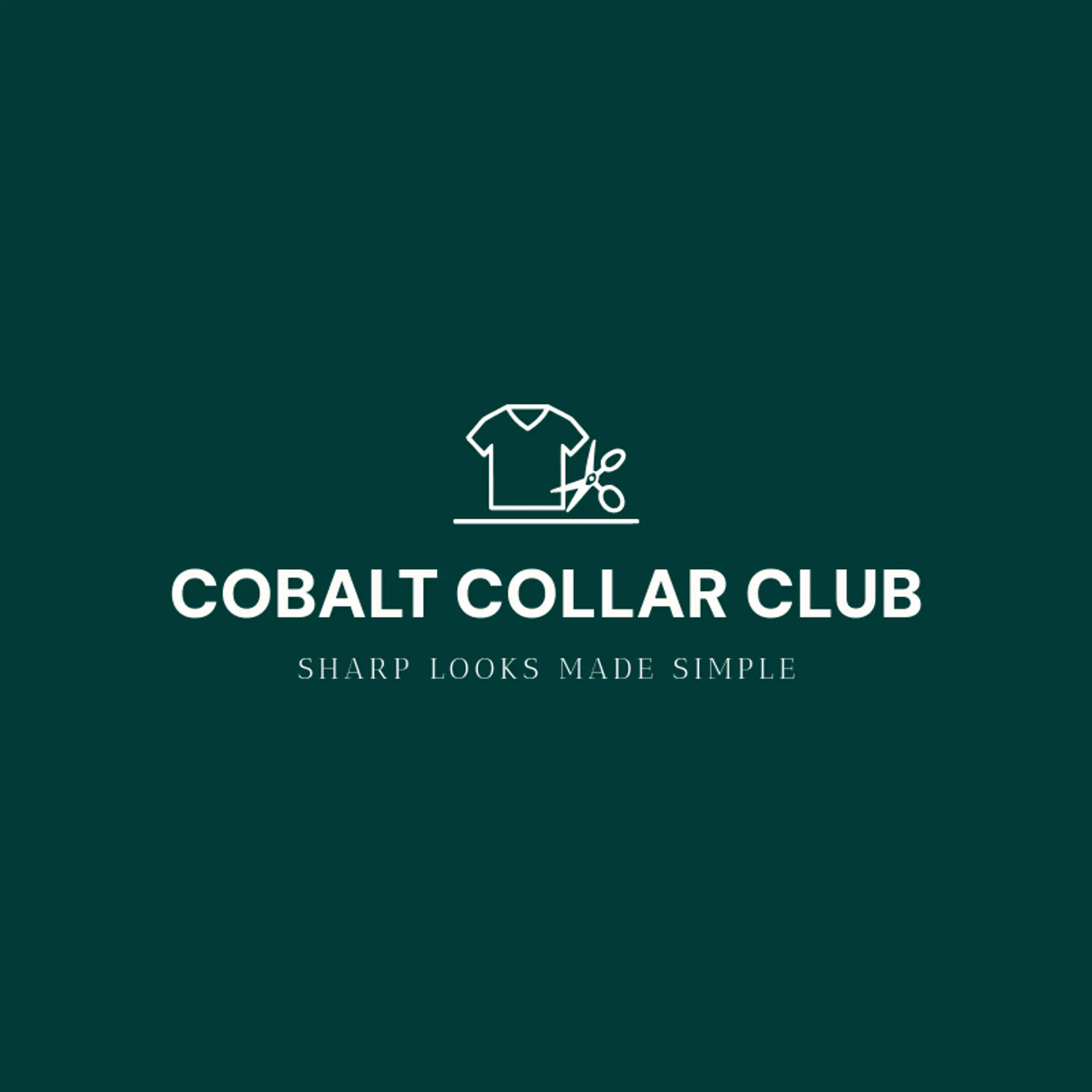 Cobalt Collar Club logo for shirt
