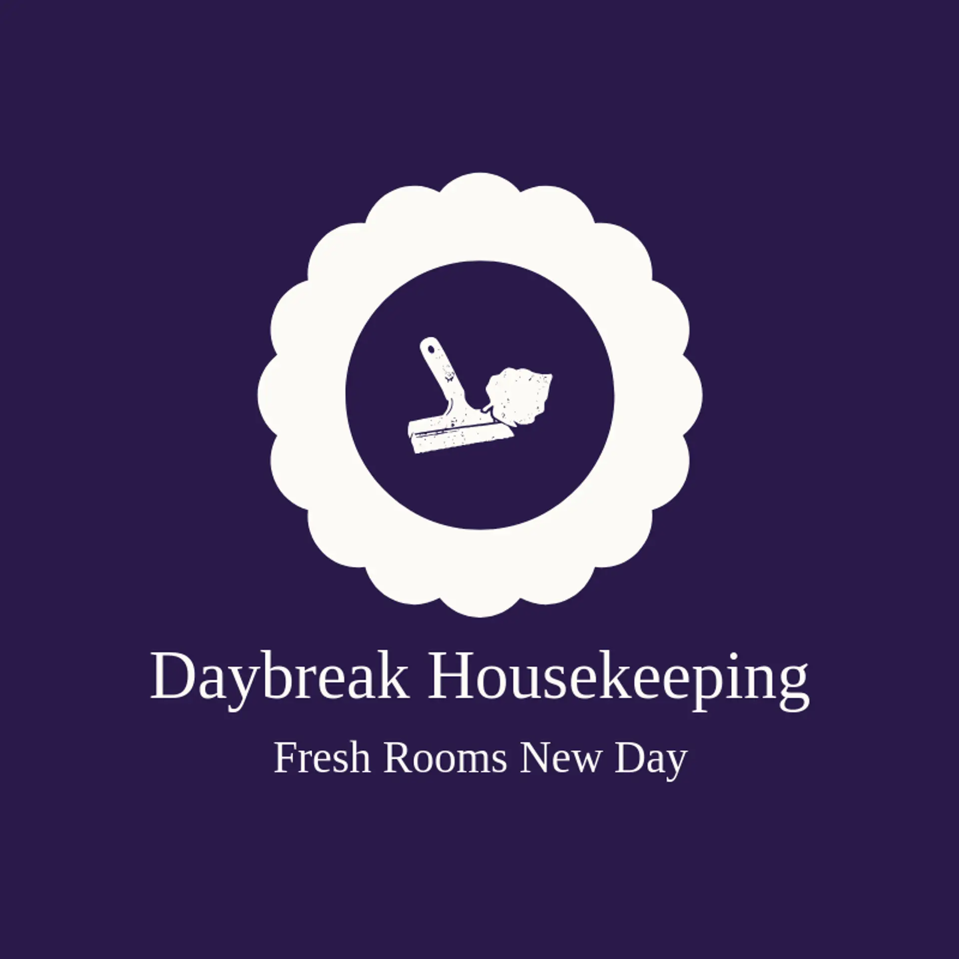 Daybreak Housekeeping logo for housekeeping