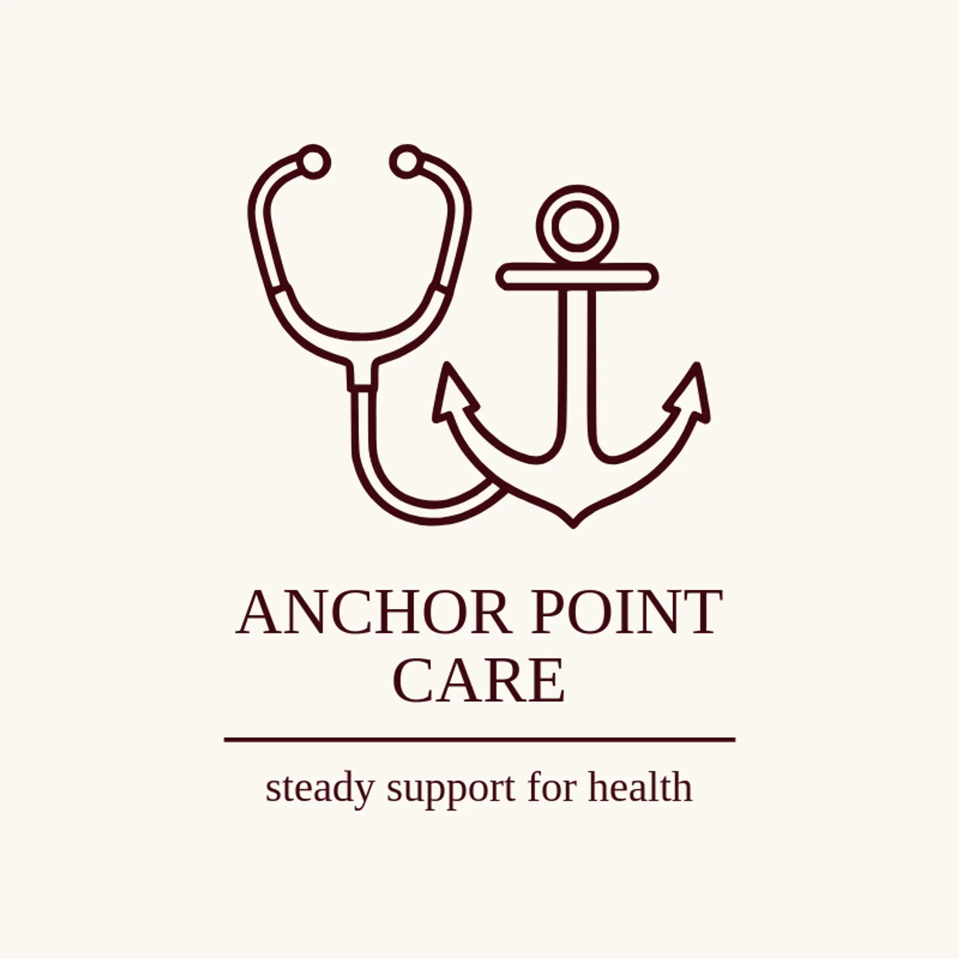 Anchor Point Care logo for stethoscope