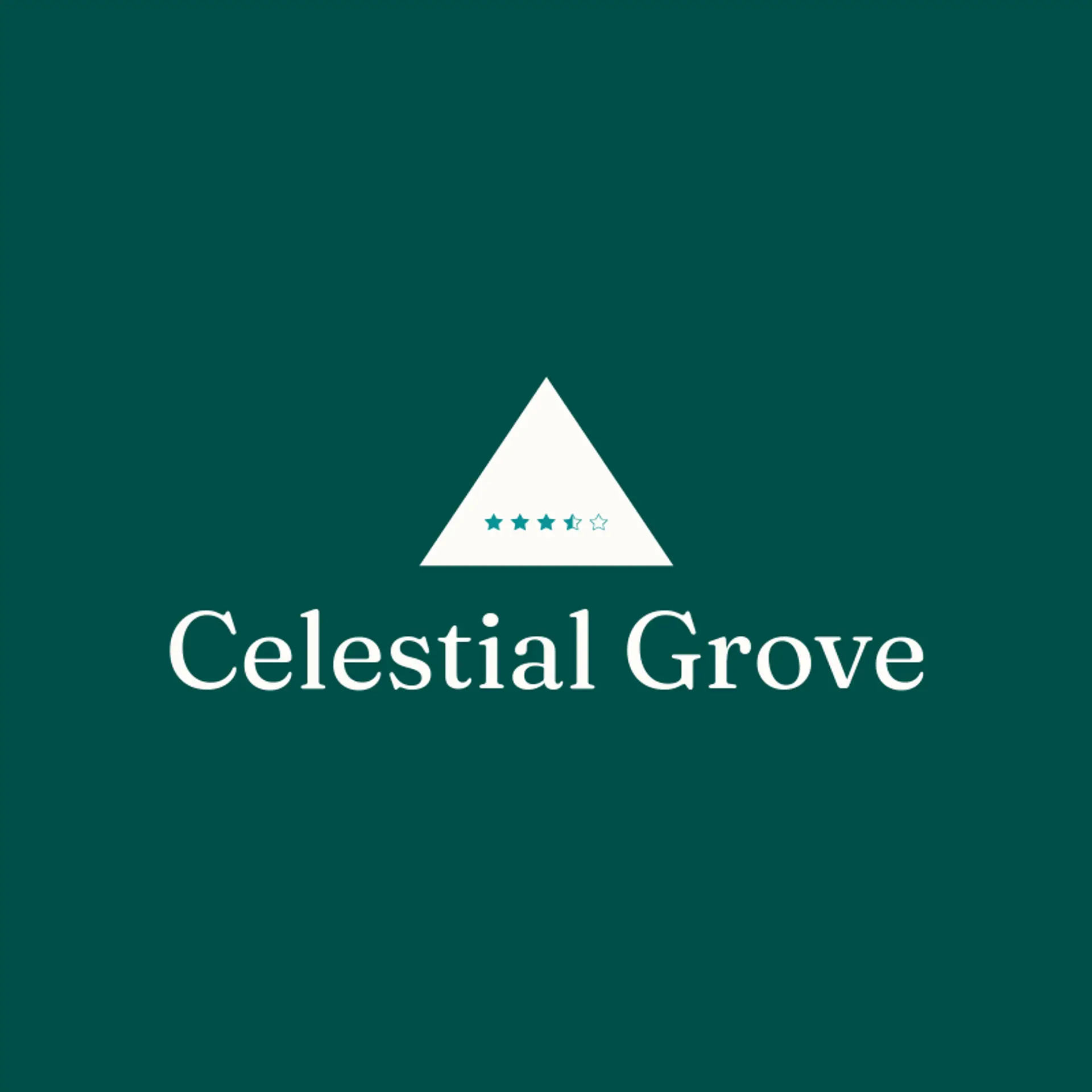 Celestial Grove logo for stars