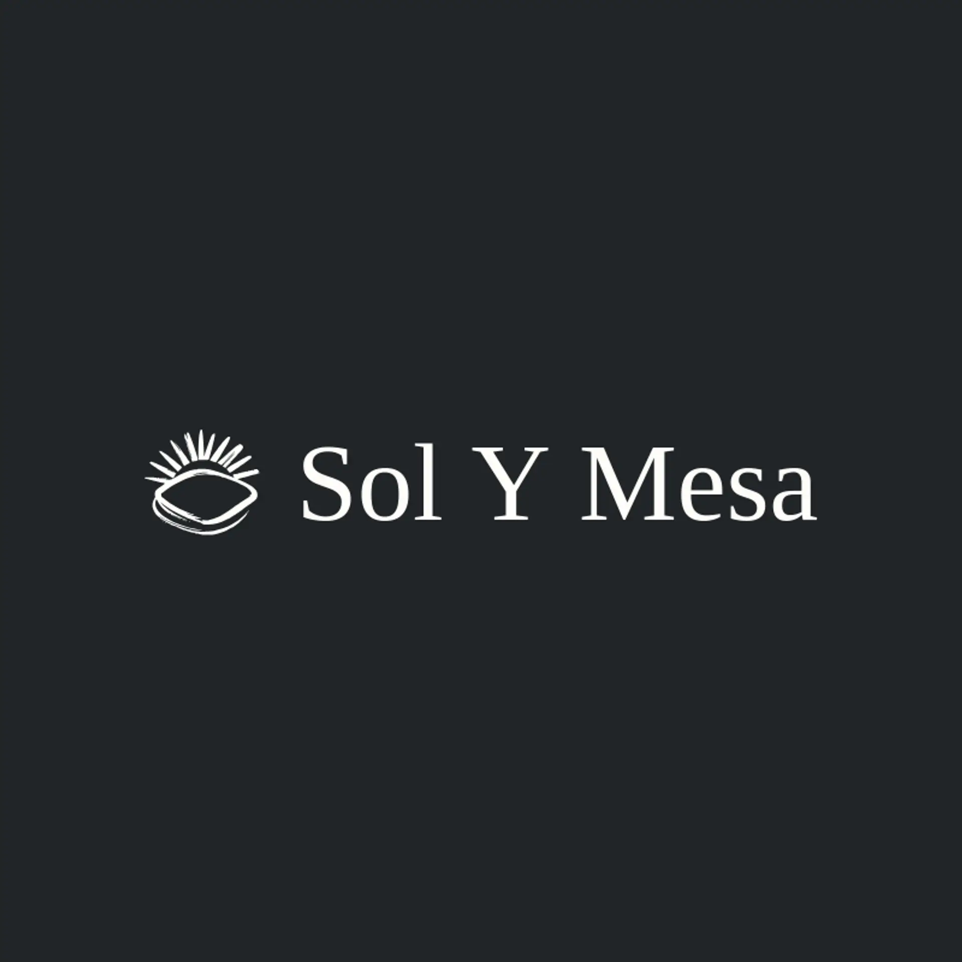 Sol y Mesa logo for mexican restaurant
