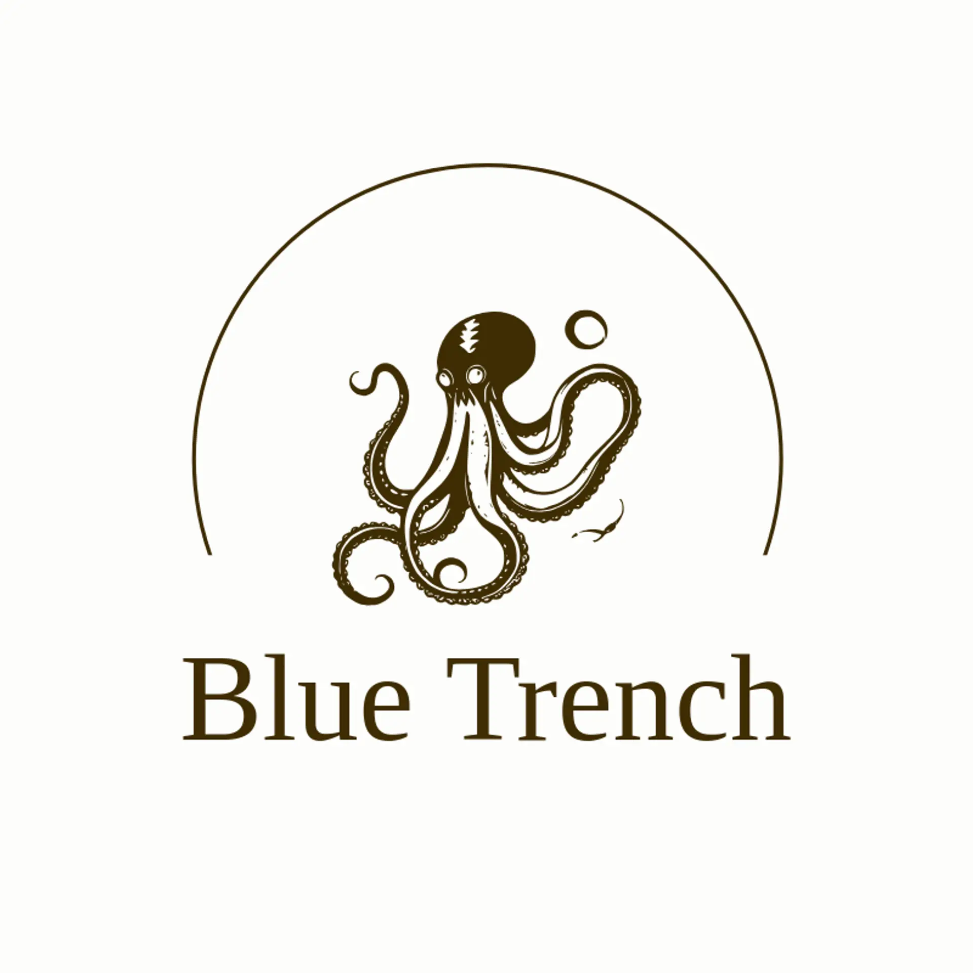Blue Trench logo for kraken