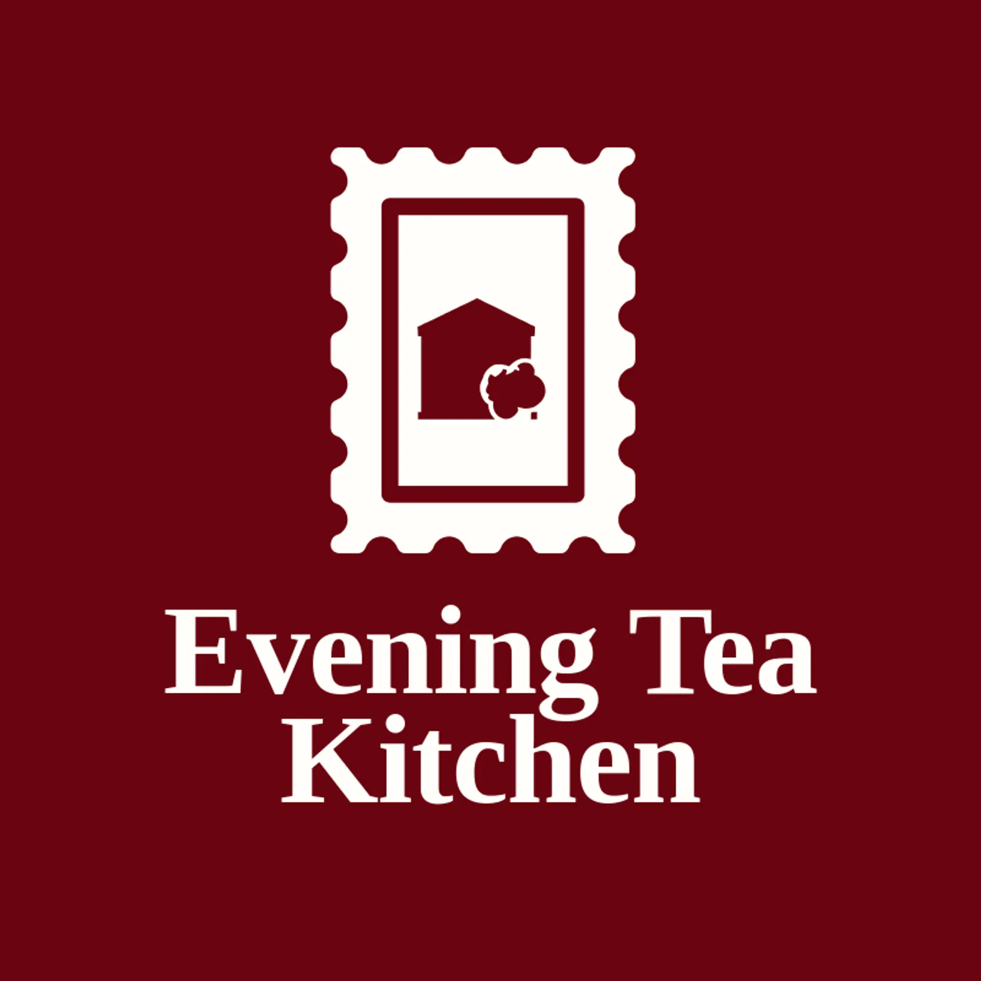 Evening Tea Kitchen logo for chinese restaurant