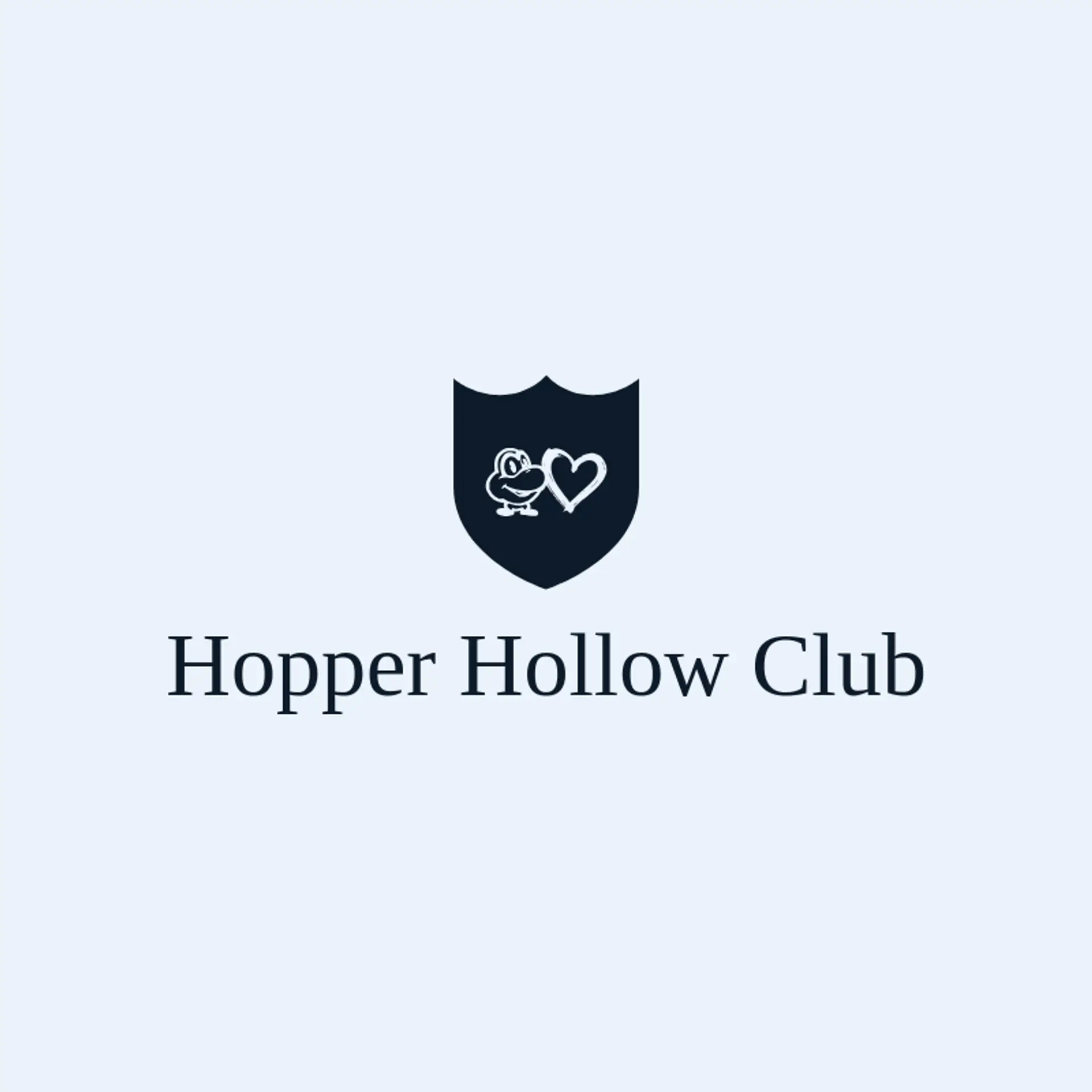 Hopper Hollow Club logo for toad