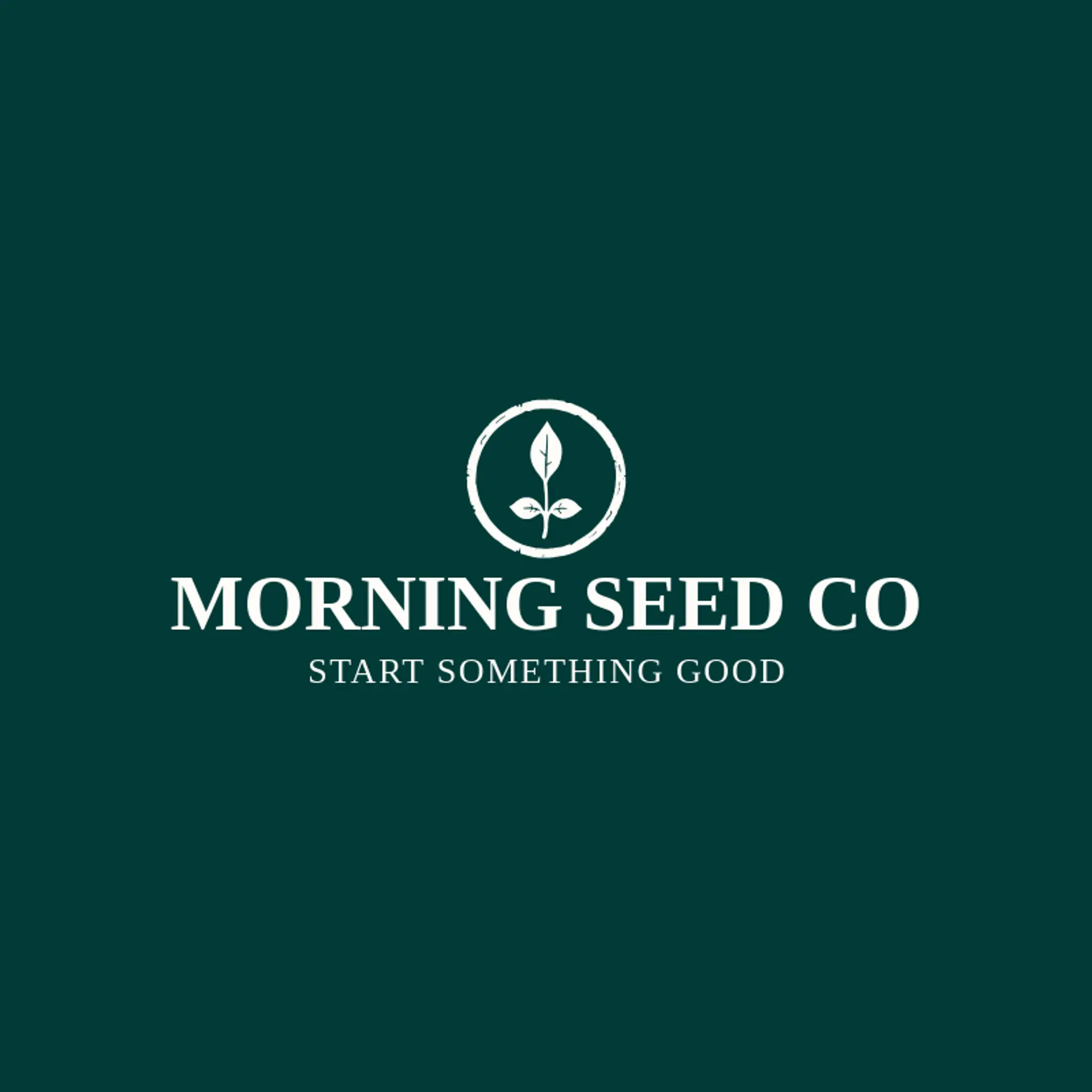 Morning Seed Co logo for sprout