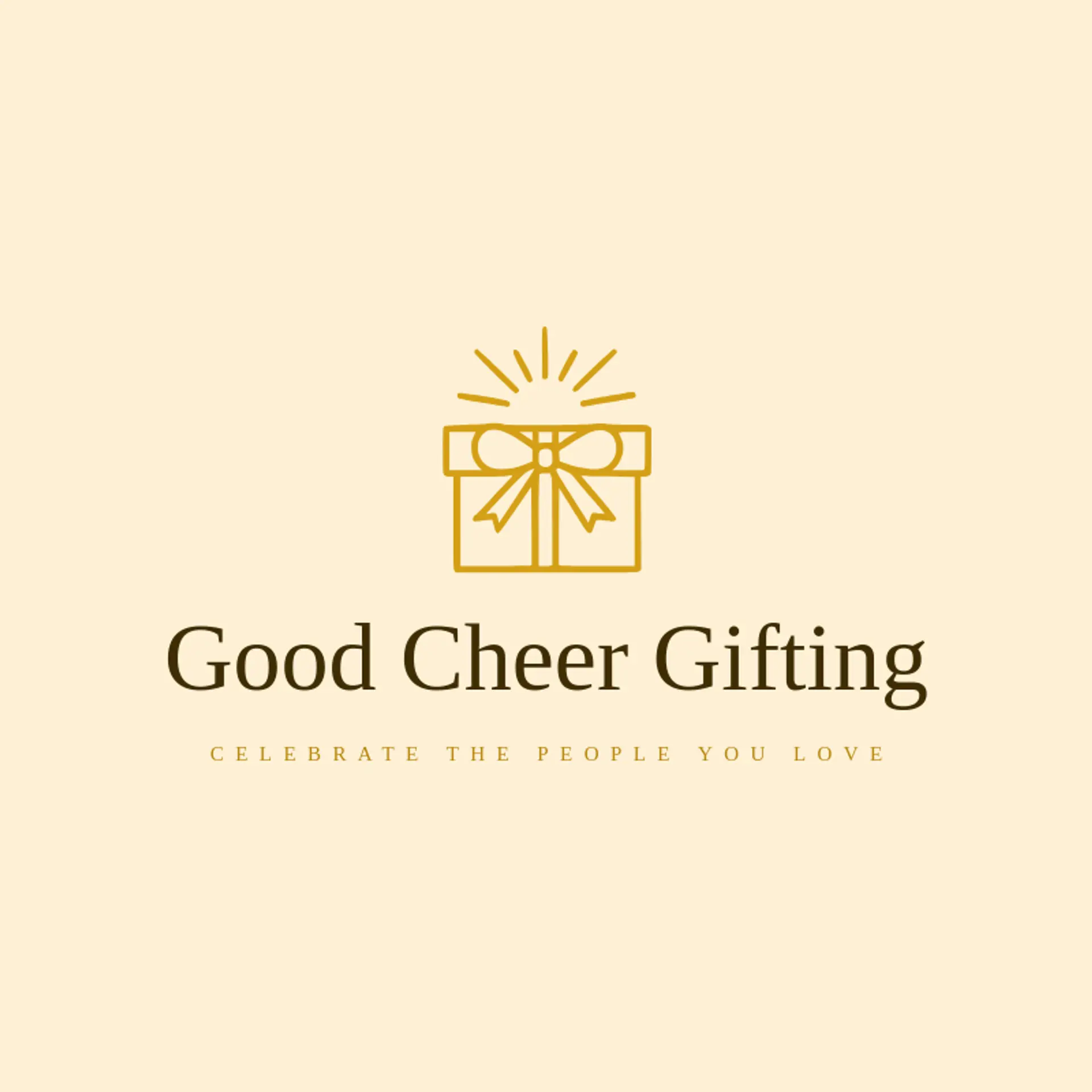 Good Cheer Gifting logo for gift