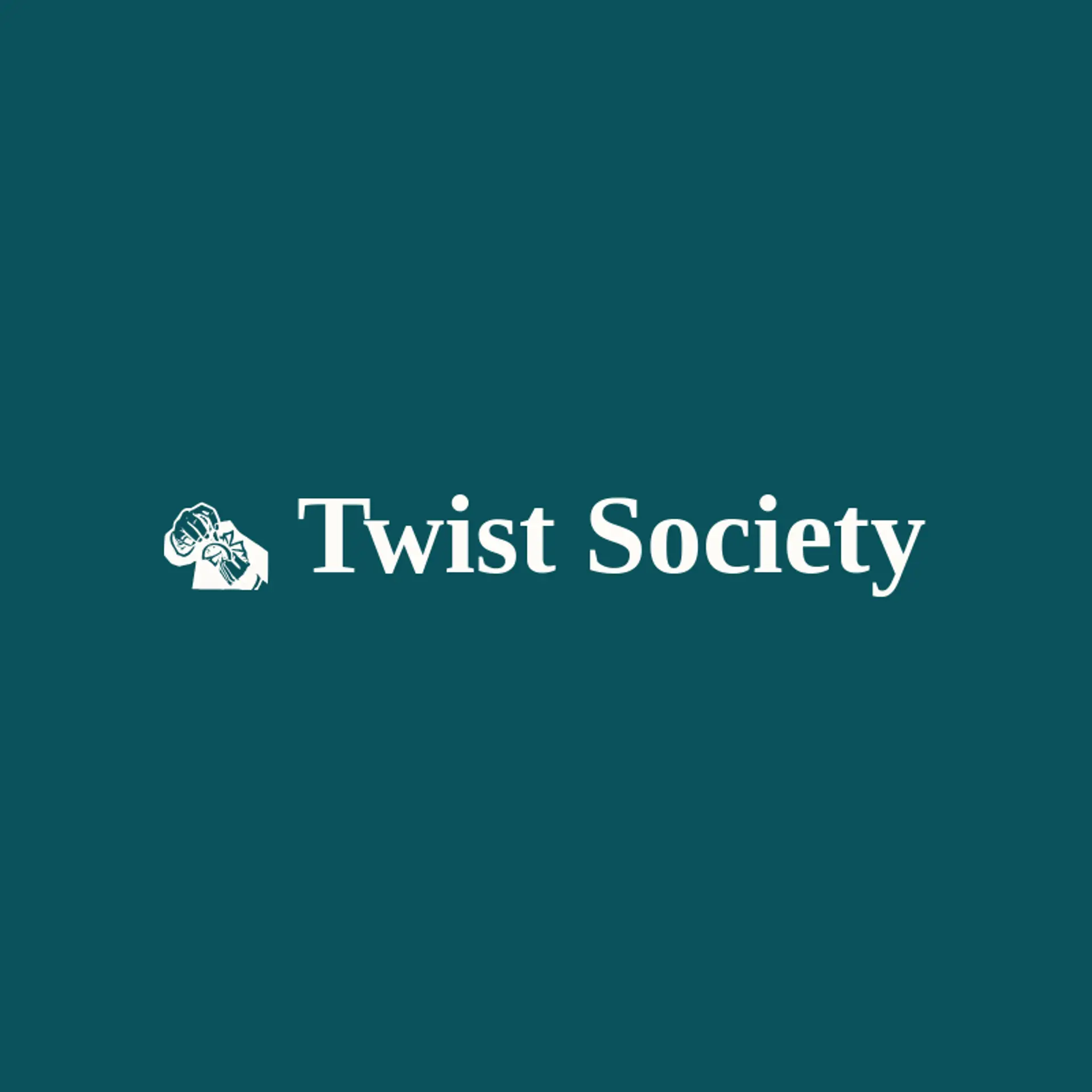 Twist Society logo for bartender