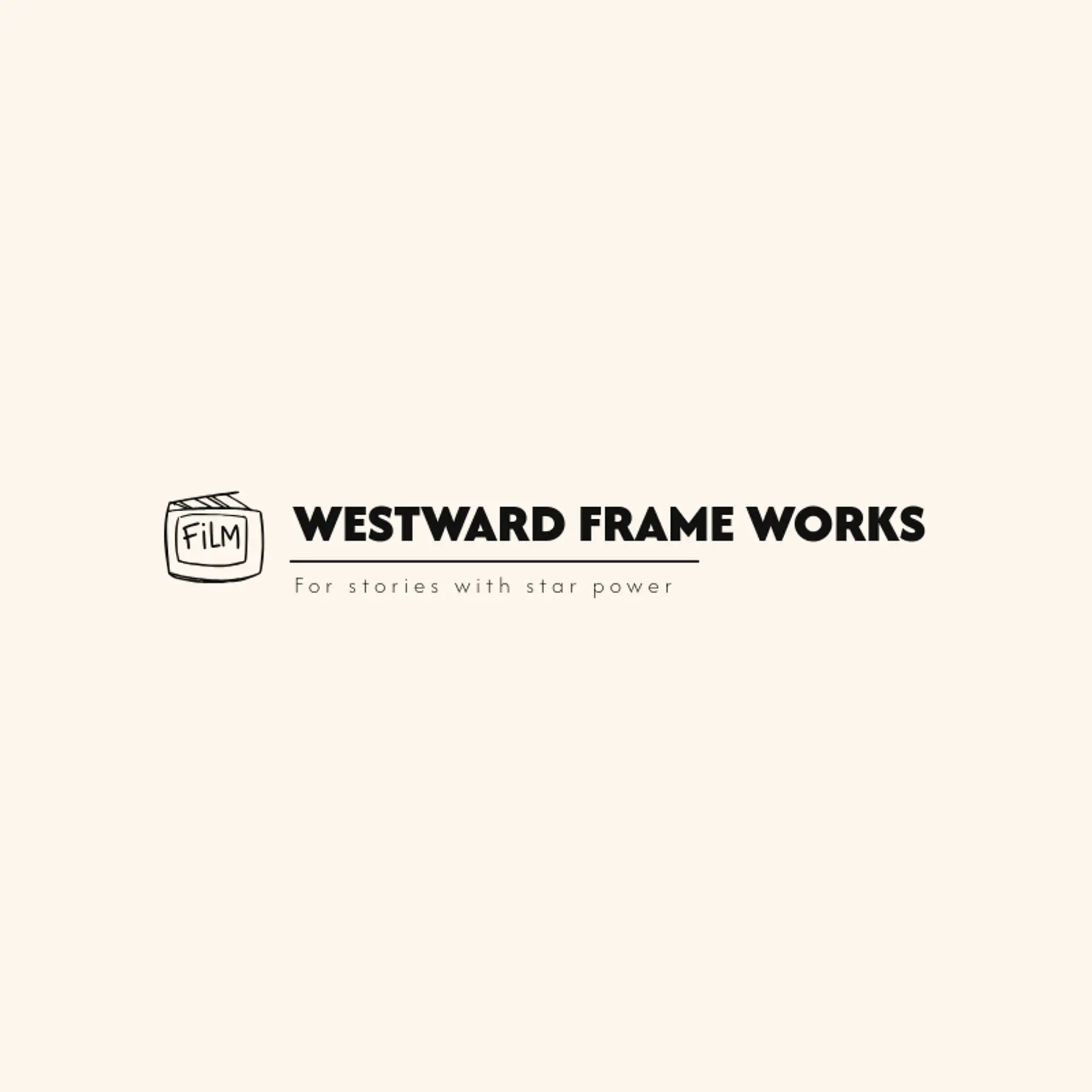 Westward Frame Works logo for hollywood