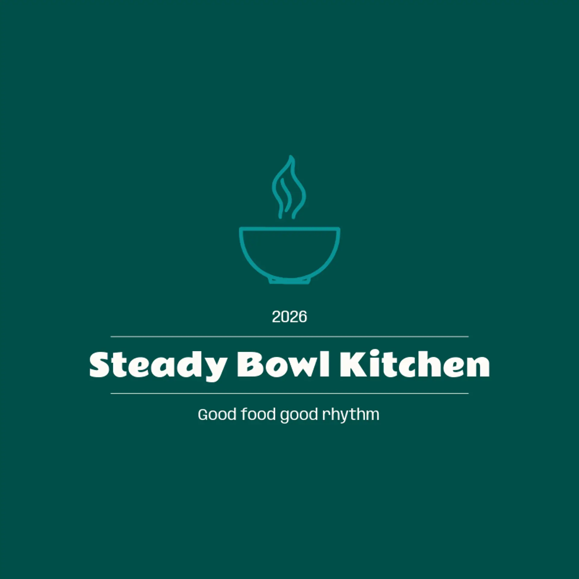Steady Bowl Kitchen logo for kitchen