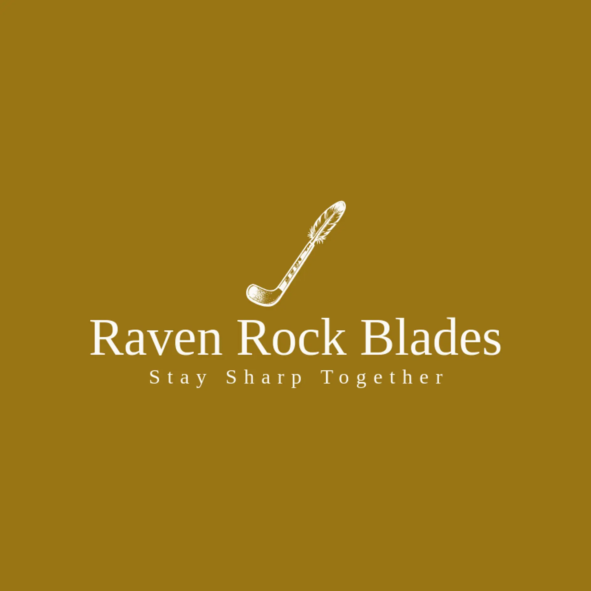 Raven Rock Blades logo for hockey stick