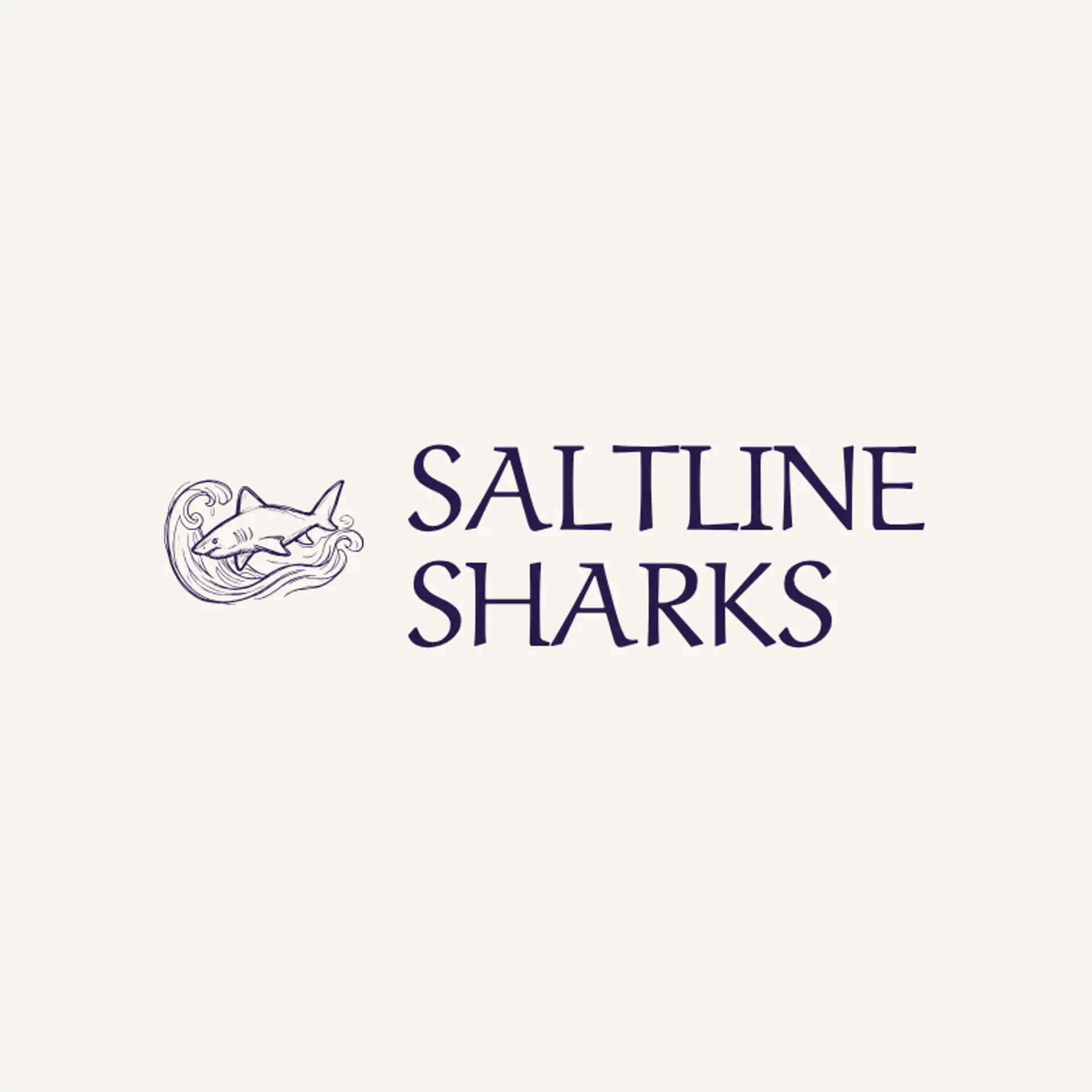 Saltline Sharks logo for shark