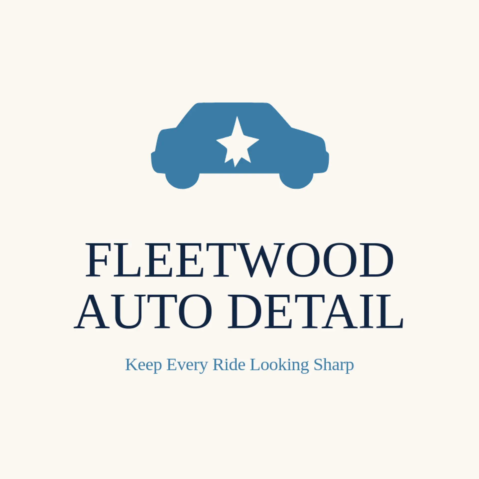 Fleetwood Auto Detail logo for detail