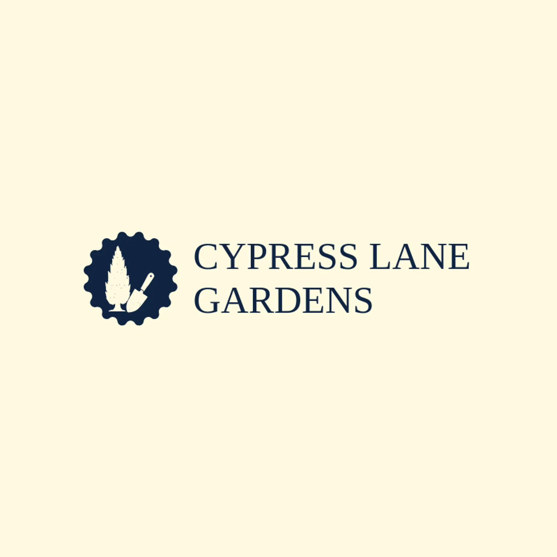 Cypress Lane Gardens logo for rome